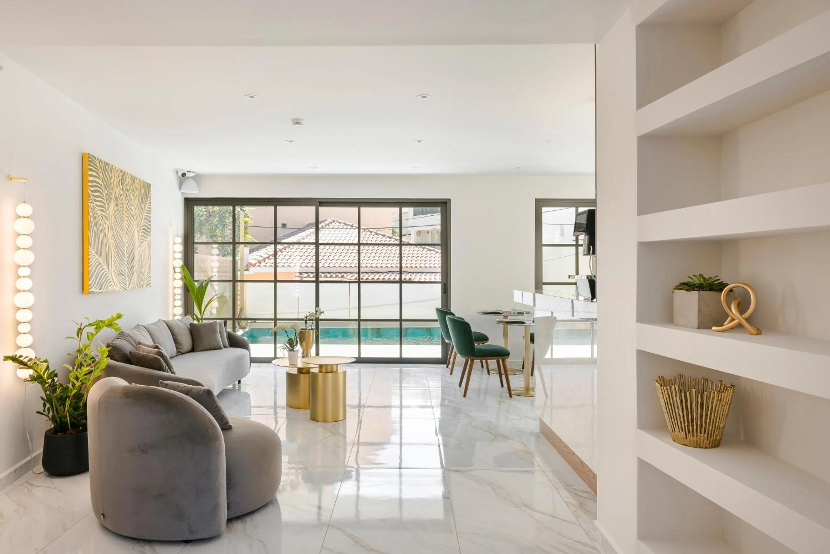 Communal lounge/ TV room in G Boutique Hotel Kefalonia