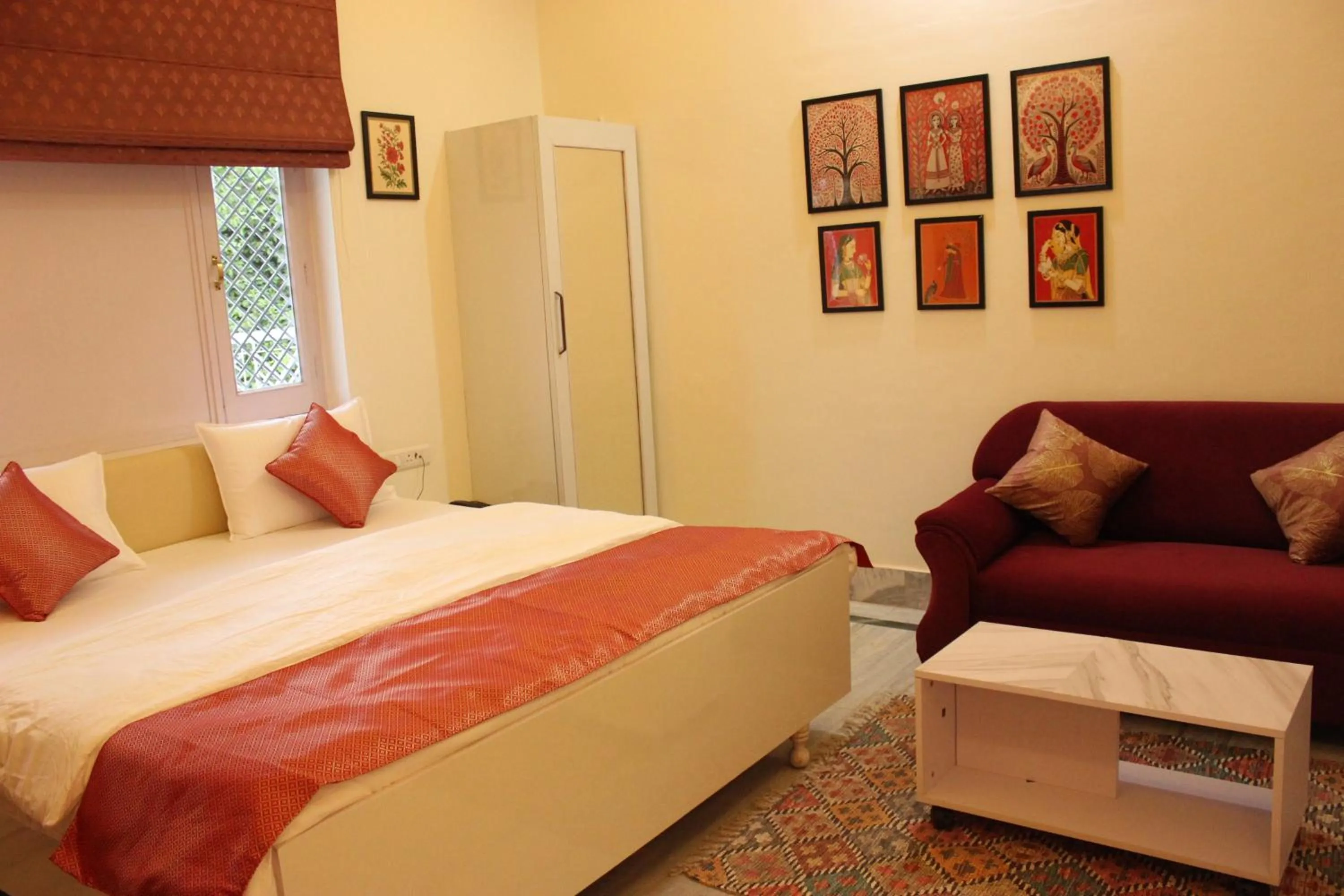 Bed in The Nandi International Boutique Stay