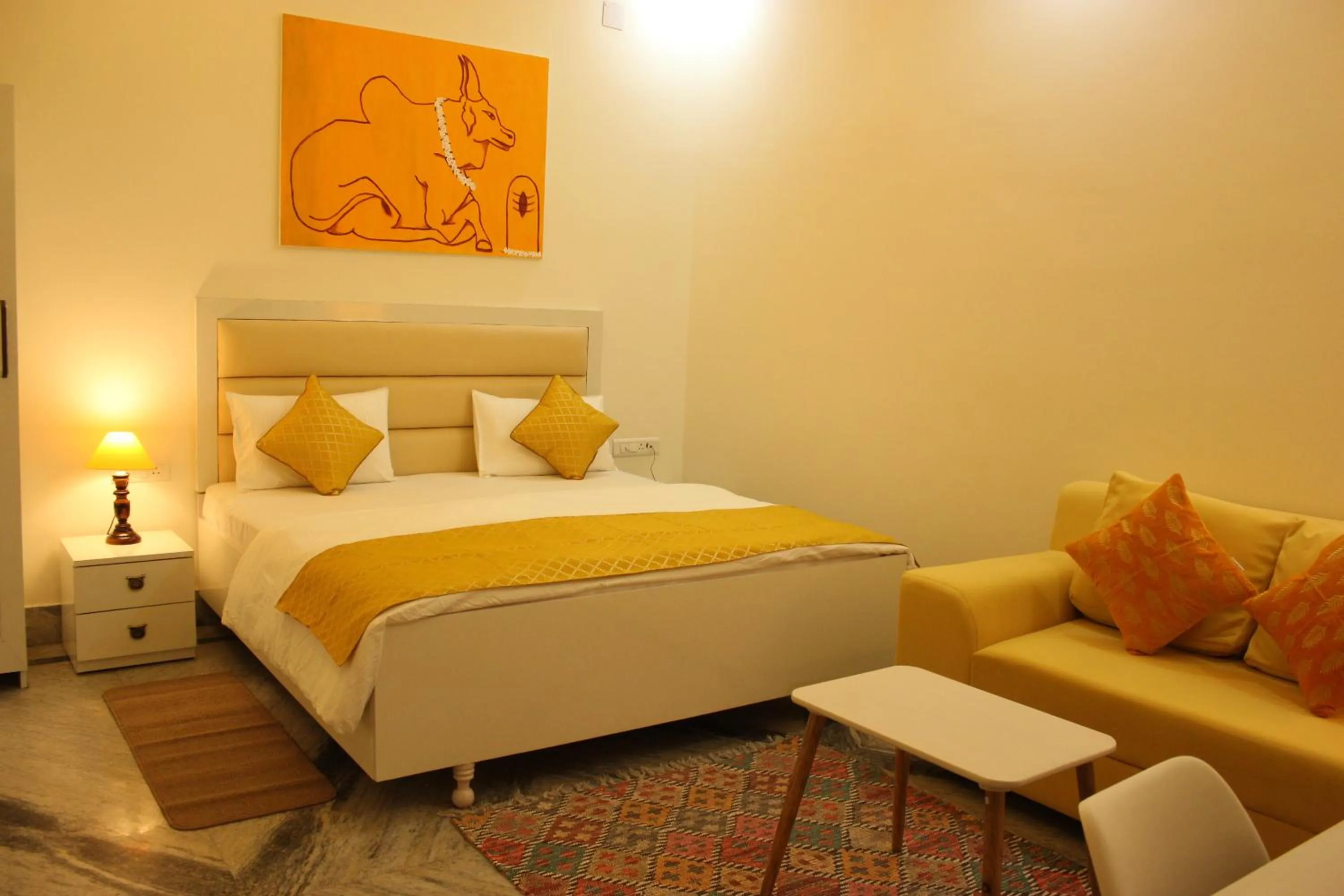 Bed in The Nandi International Boutique Stay