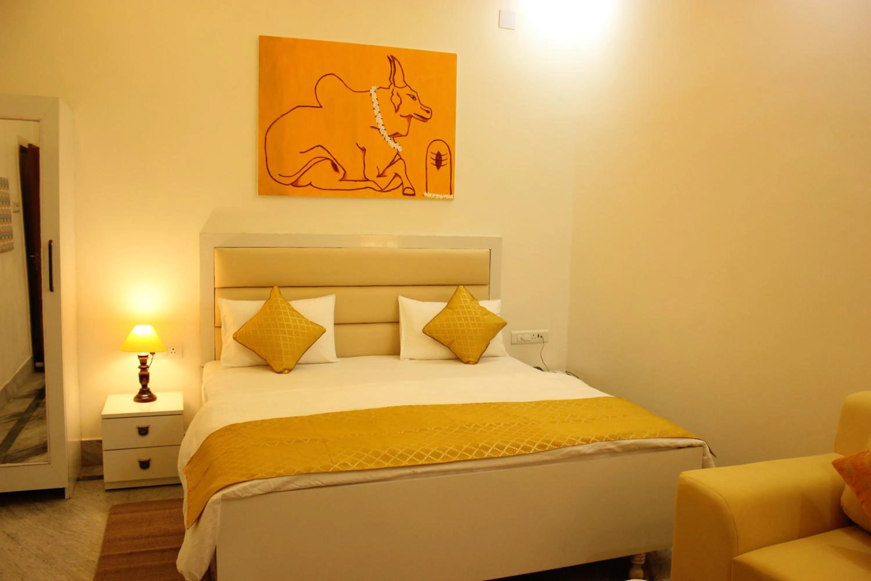 Bed in The Nandi International Boutique Stay