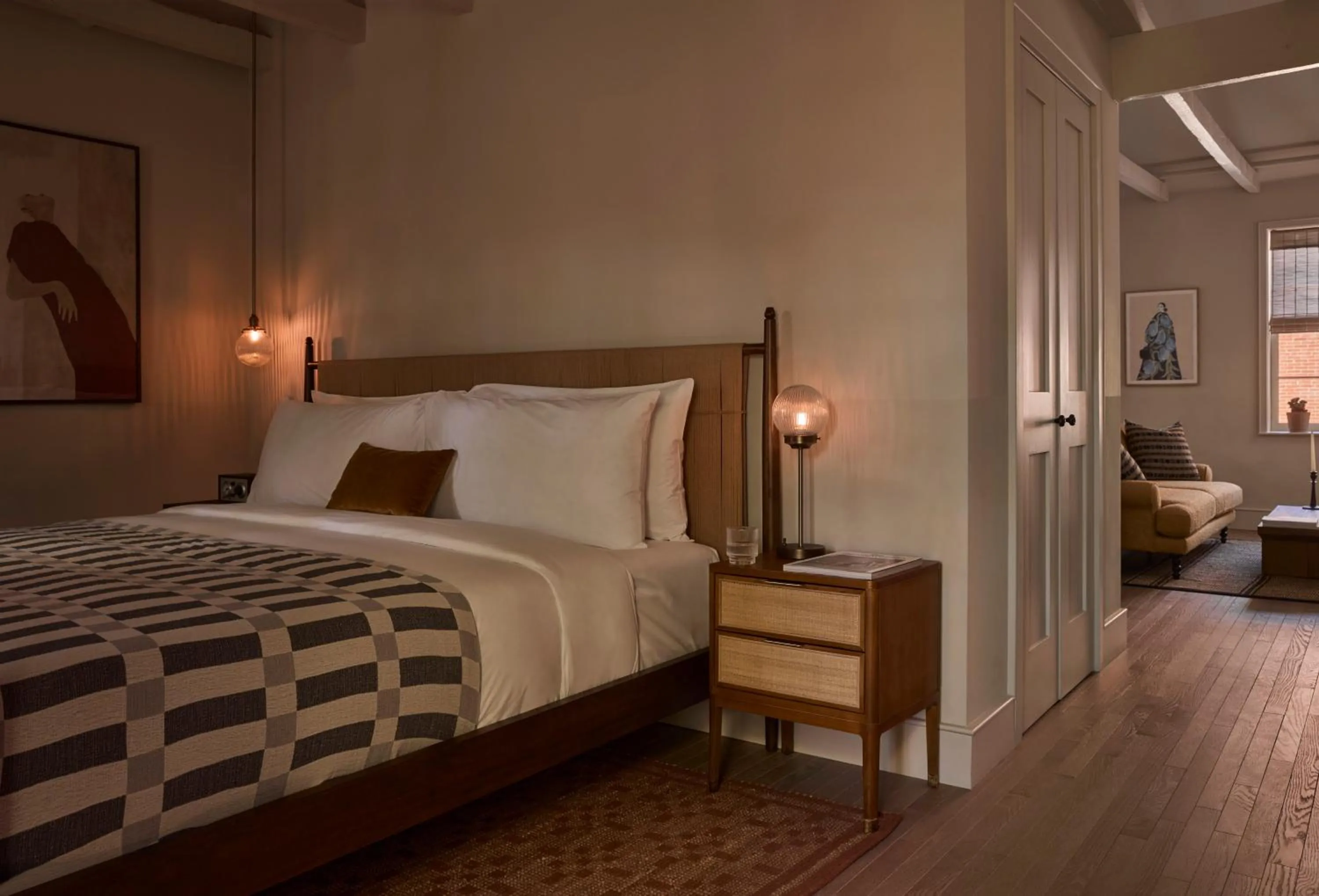 Bed in Hotel Anna & Bel