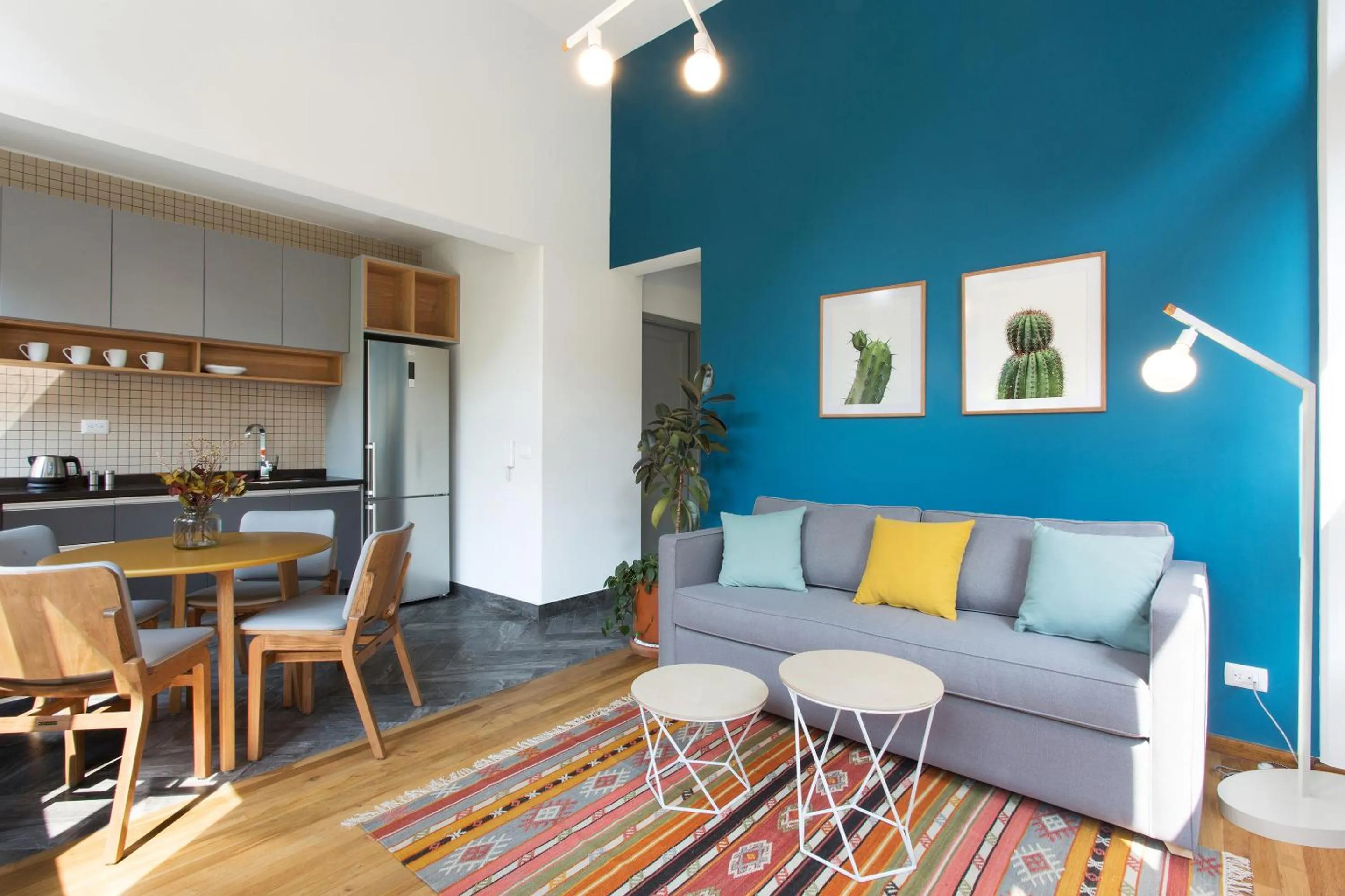 Kitchen or kitchenette in La Campechana in the heart of Roma and Condesa