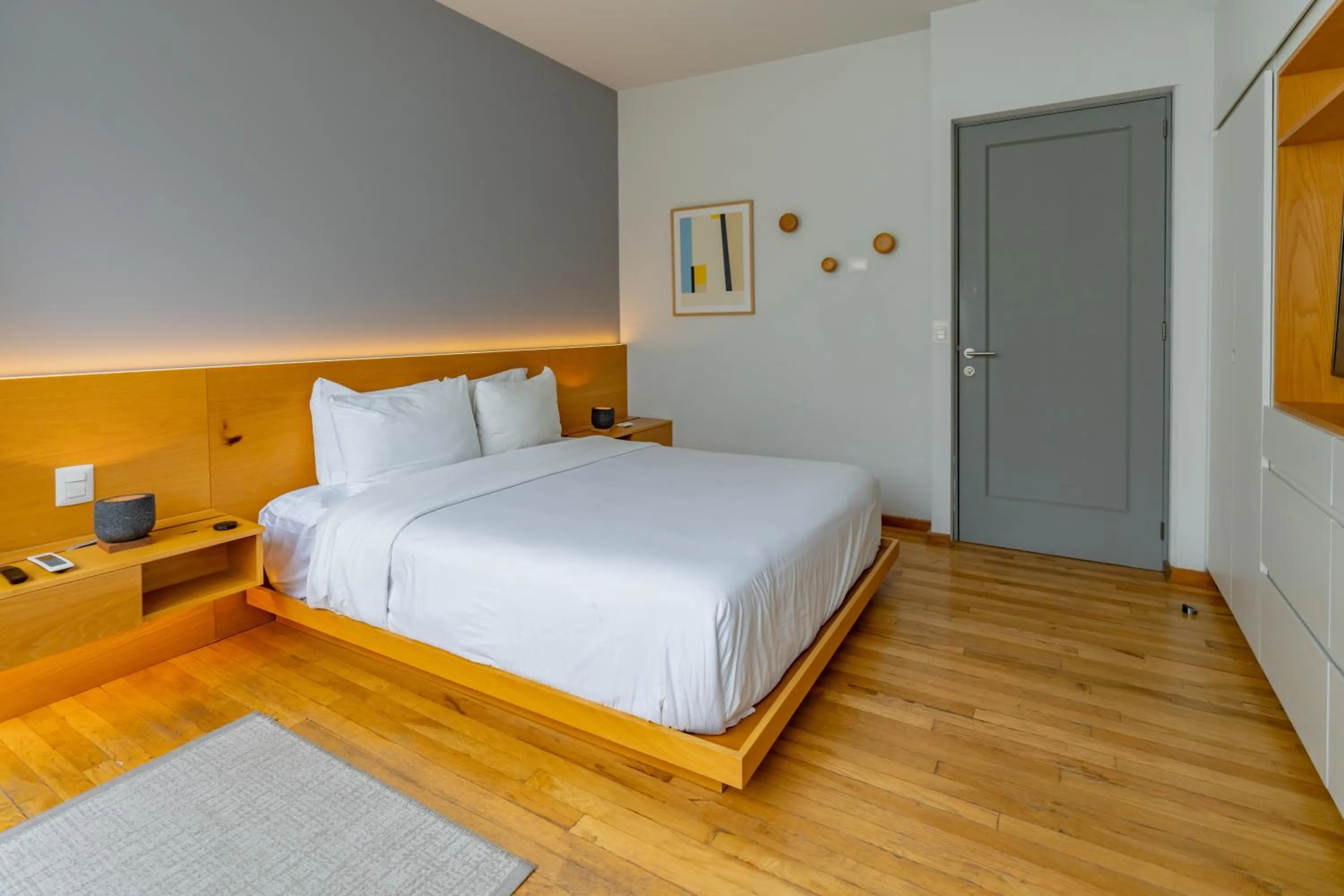 Bedroom, Bed in La Campechana in the heart of Roma and Condesa