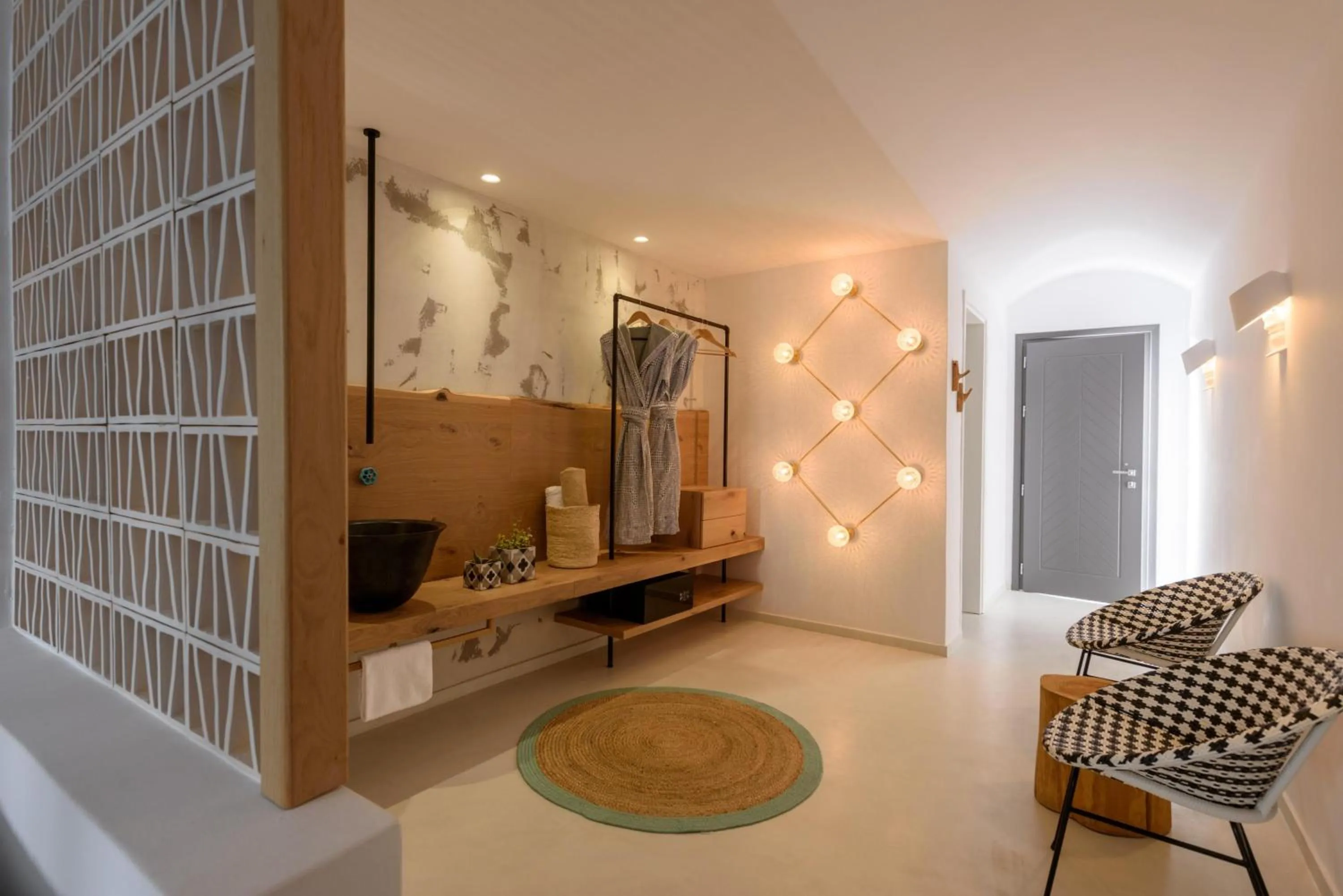 Bathroom in Afroditi Venus Beach Resort