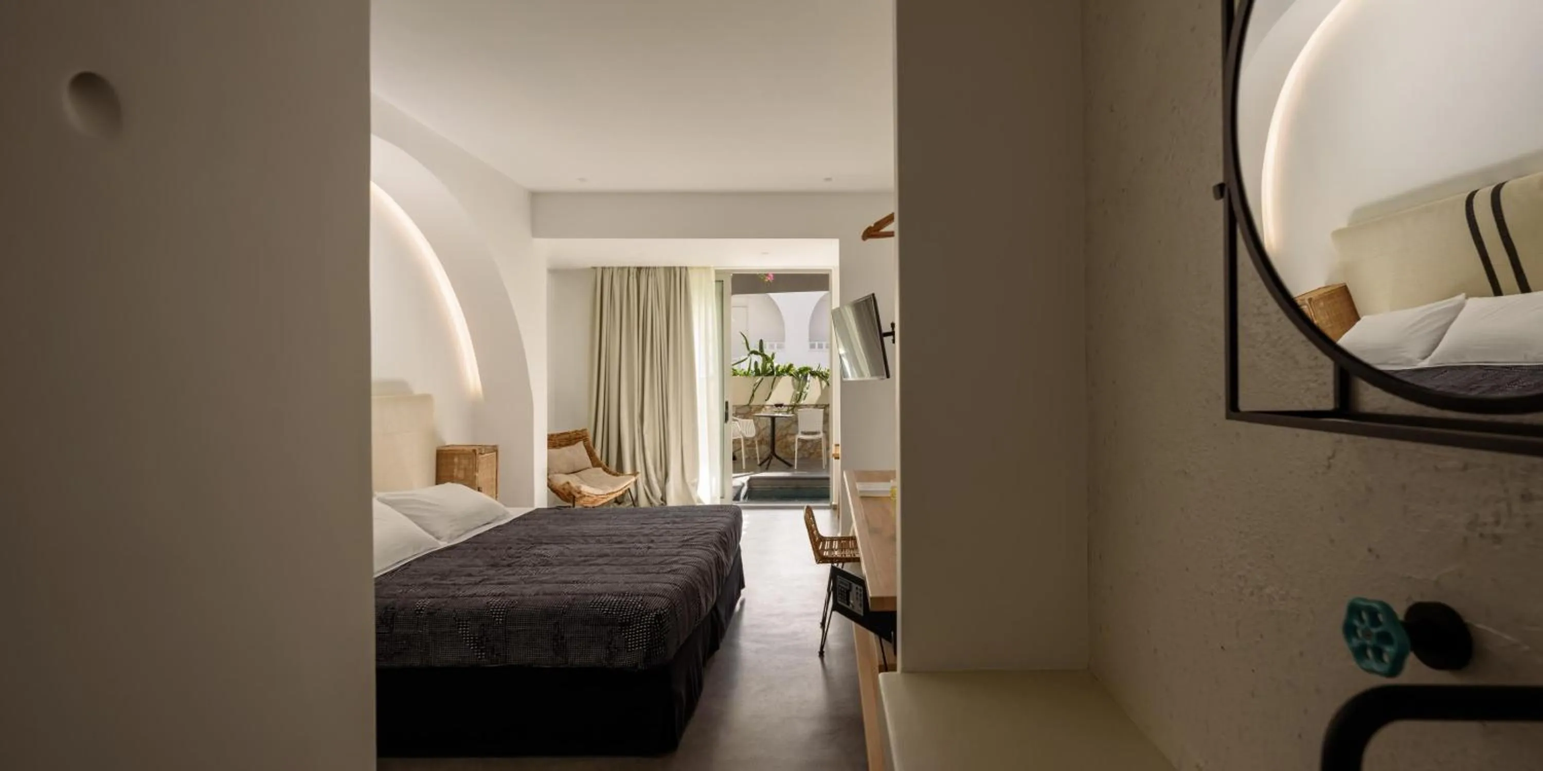 Photo of the whole room, Bed in Afroditi Venus Beach Resort