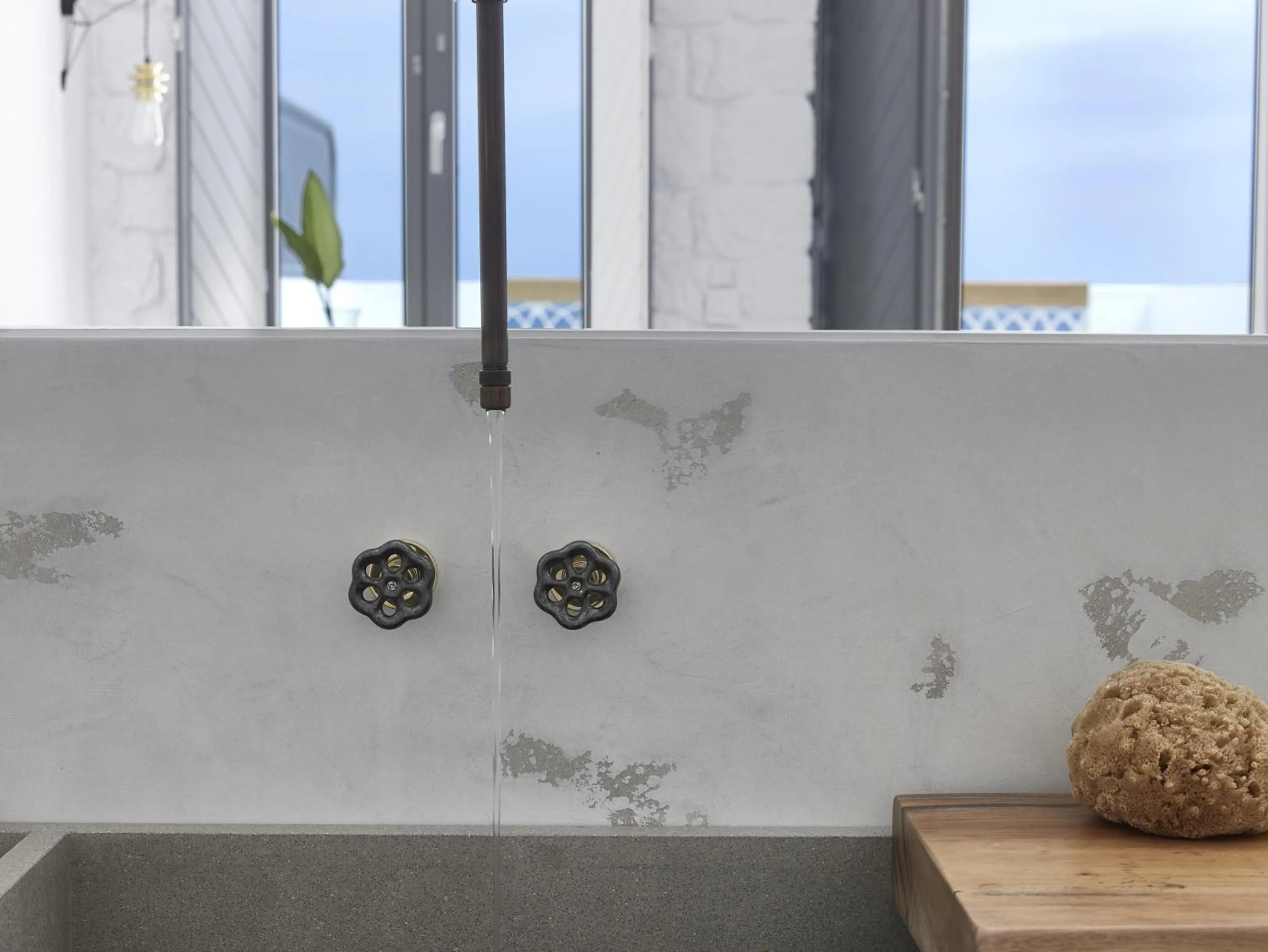 Bathroom in Afroditi Venus Beach Resort