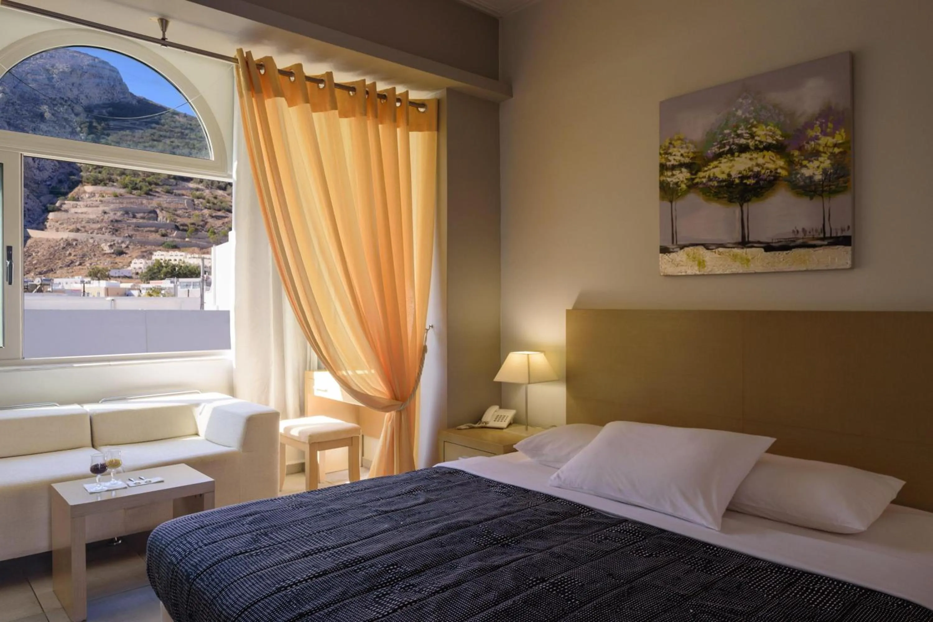 Photo of the whole room, Bed in Afroditi Venus Beach Resort