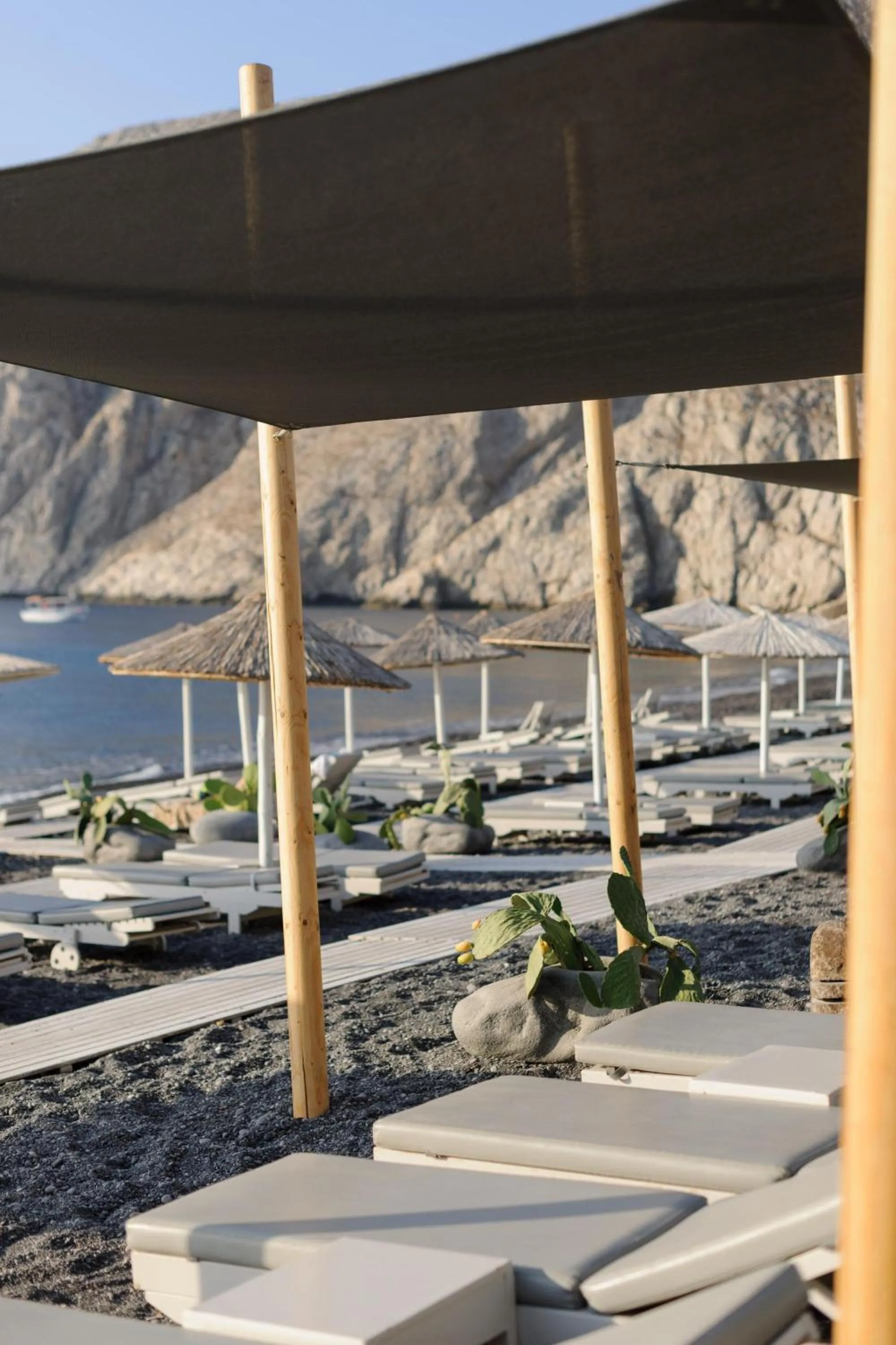 Beach in Afroditi Venus Beach Resort