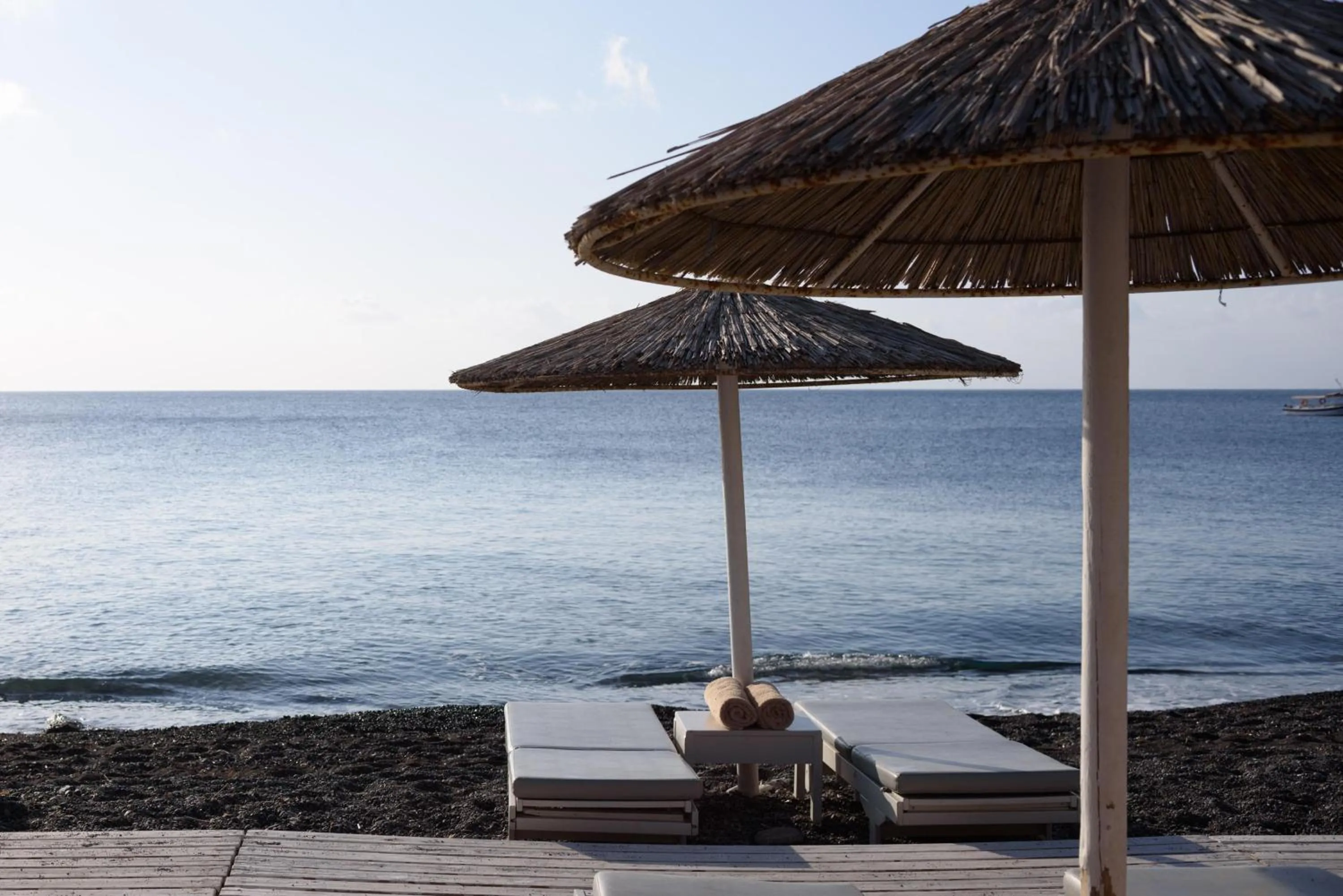 Beach in Afroditi Venus Beach Resort