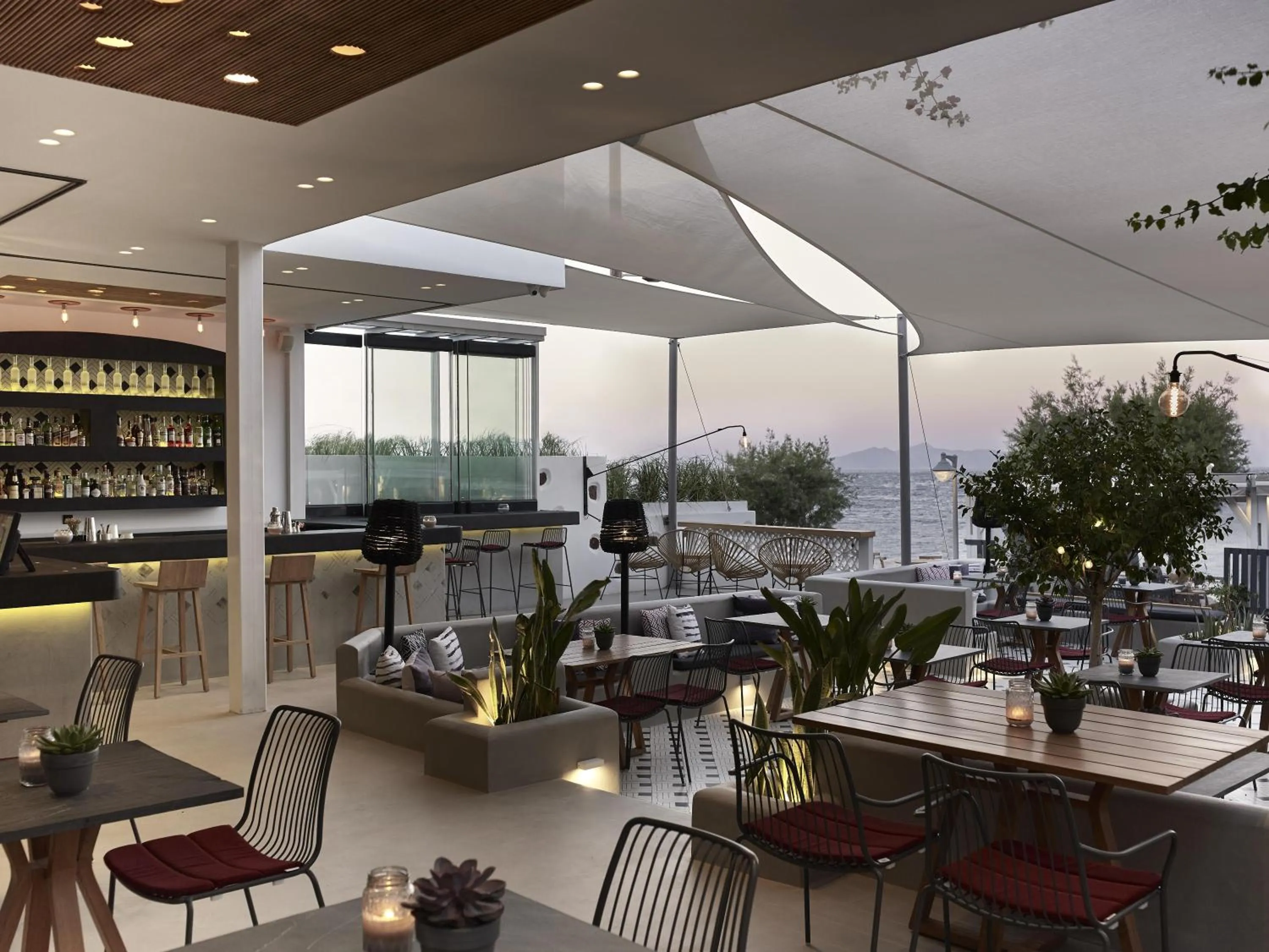 Restaurant/places to eat in Afroditi Venus Beach Resort