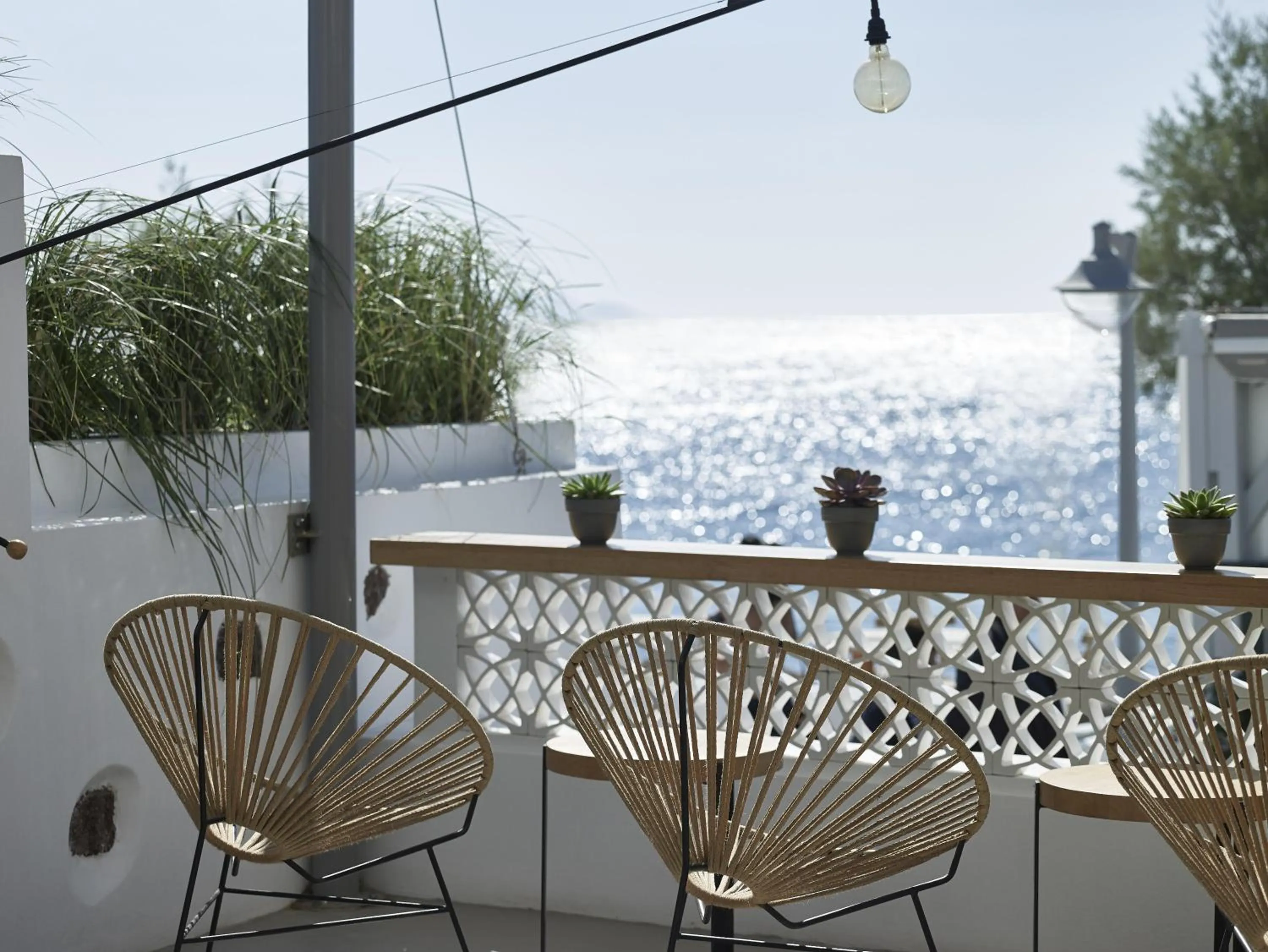 Lounge or bar in Afroditi Venus Beach Resort