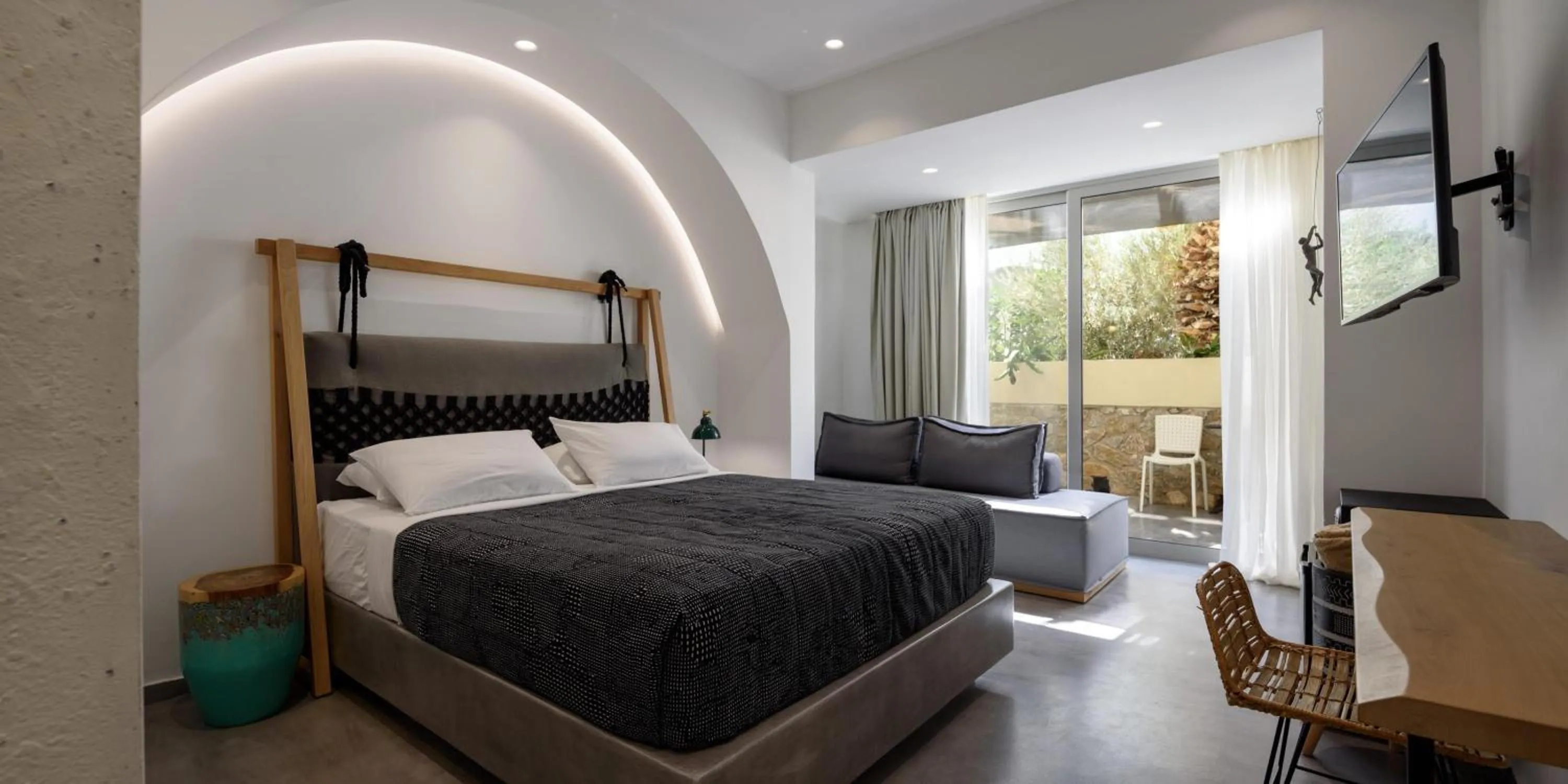 Photo of the whole room, Bed in Afroditi Venus Beach Resort