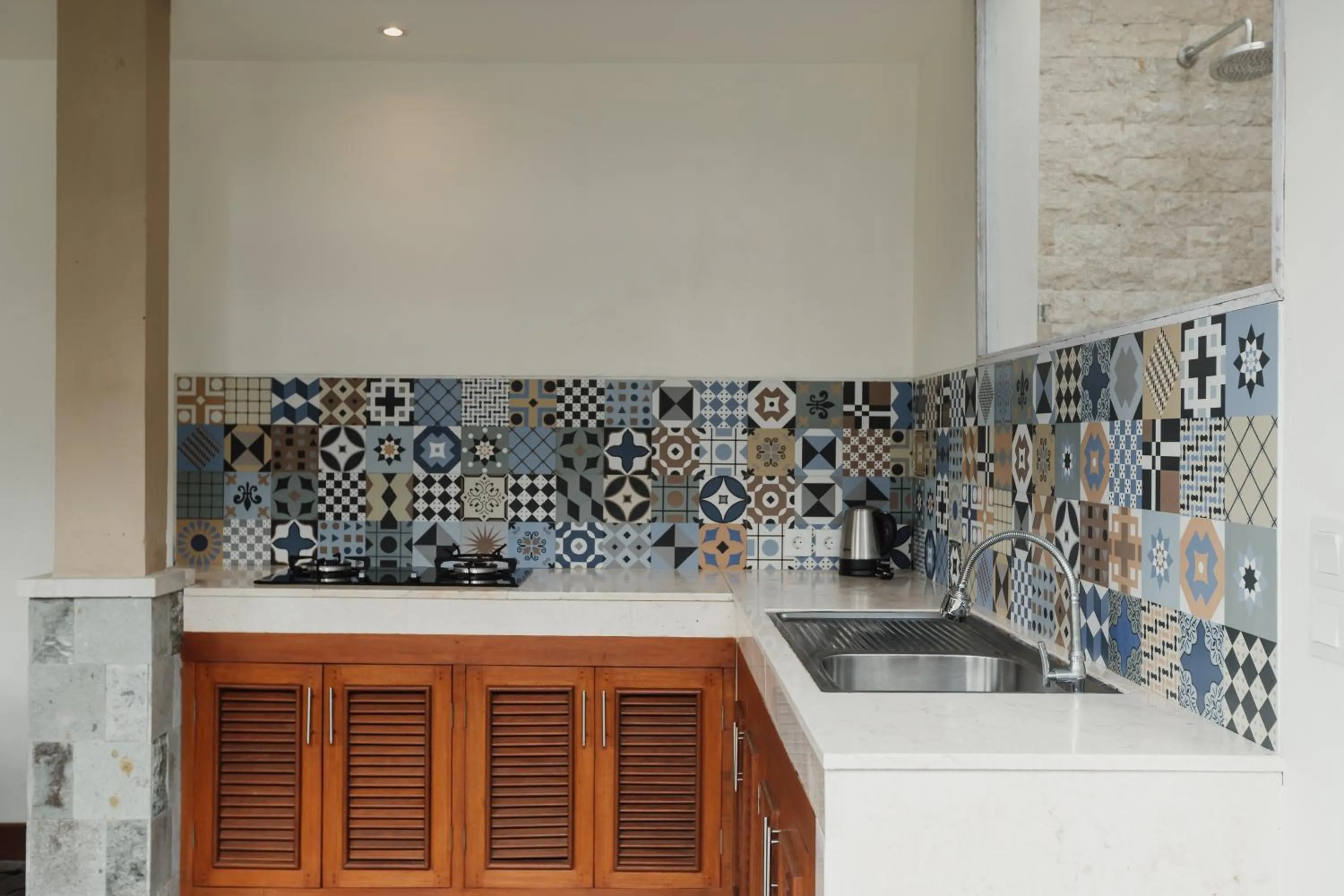 Kitchen or kitchenette in The Iyang Ubud