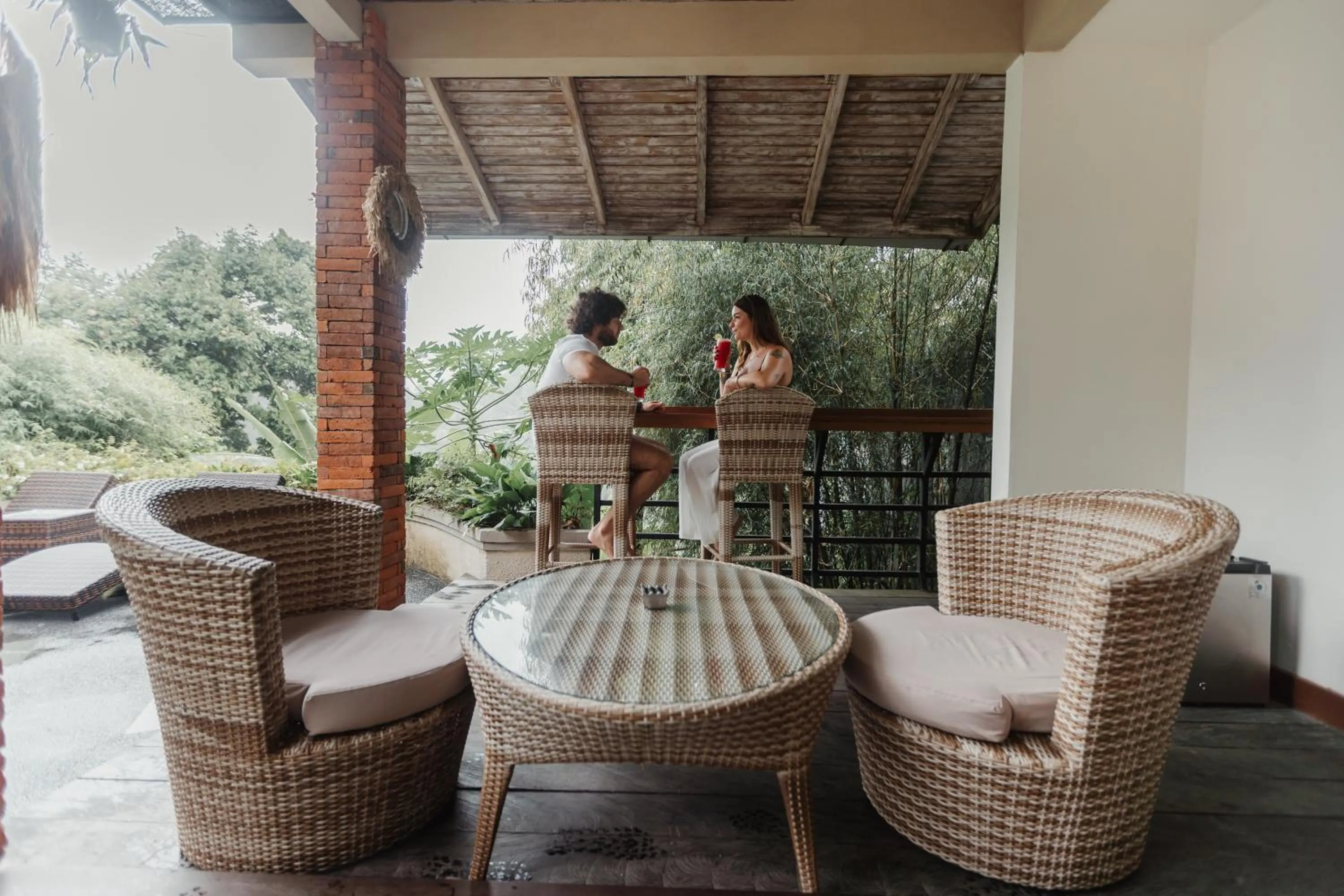 Dining area in The Iyang Ubud