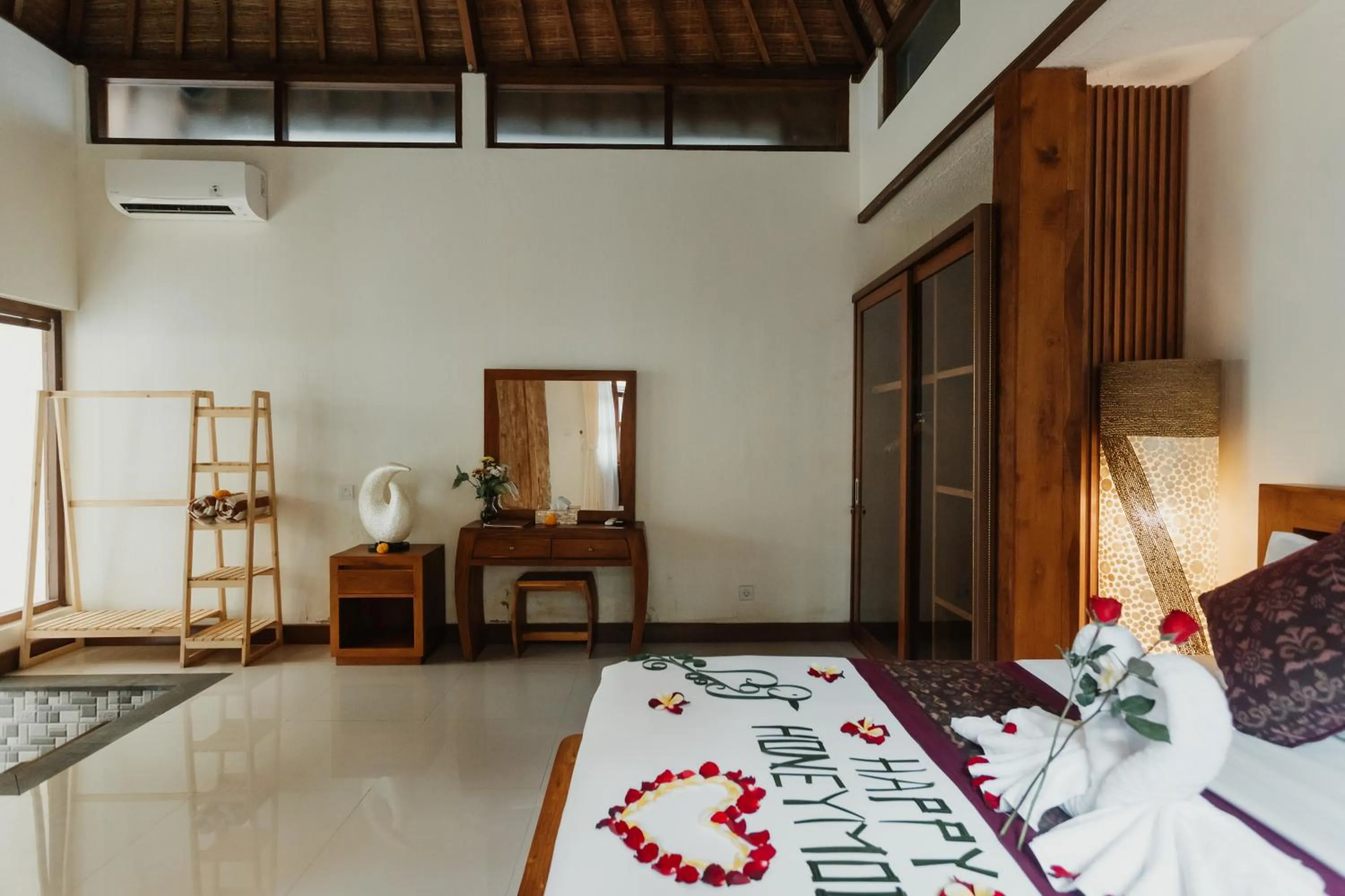 Bed in The Iyang Ubud