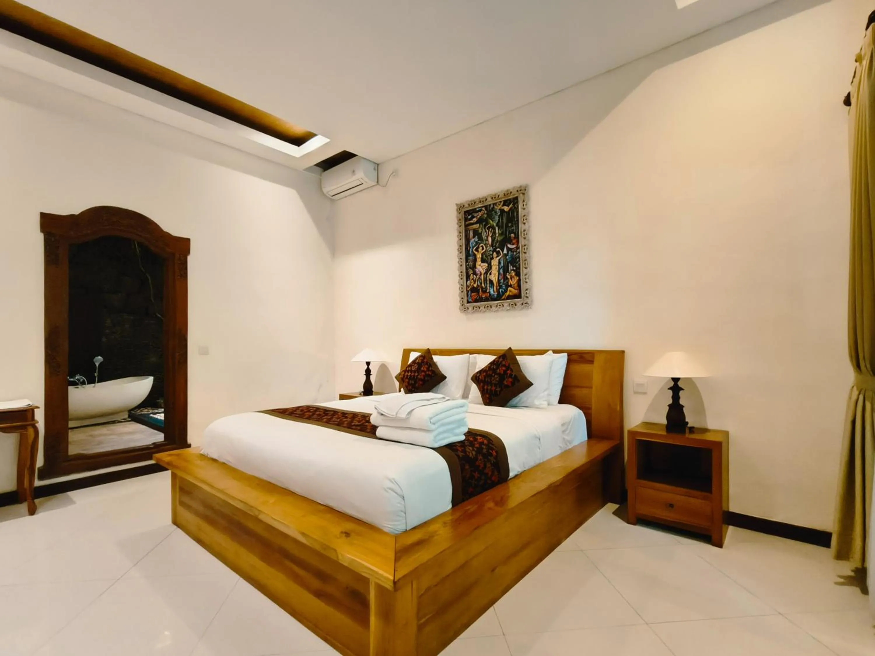 Bed in The Iyang Ubud