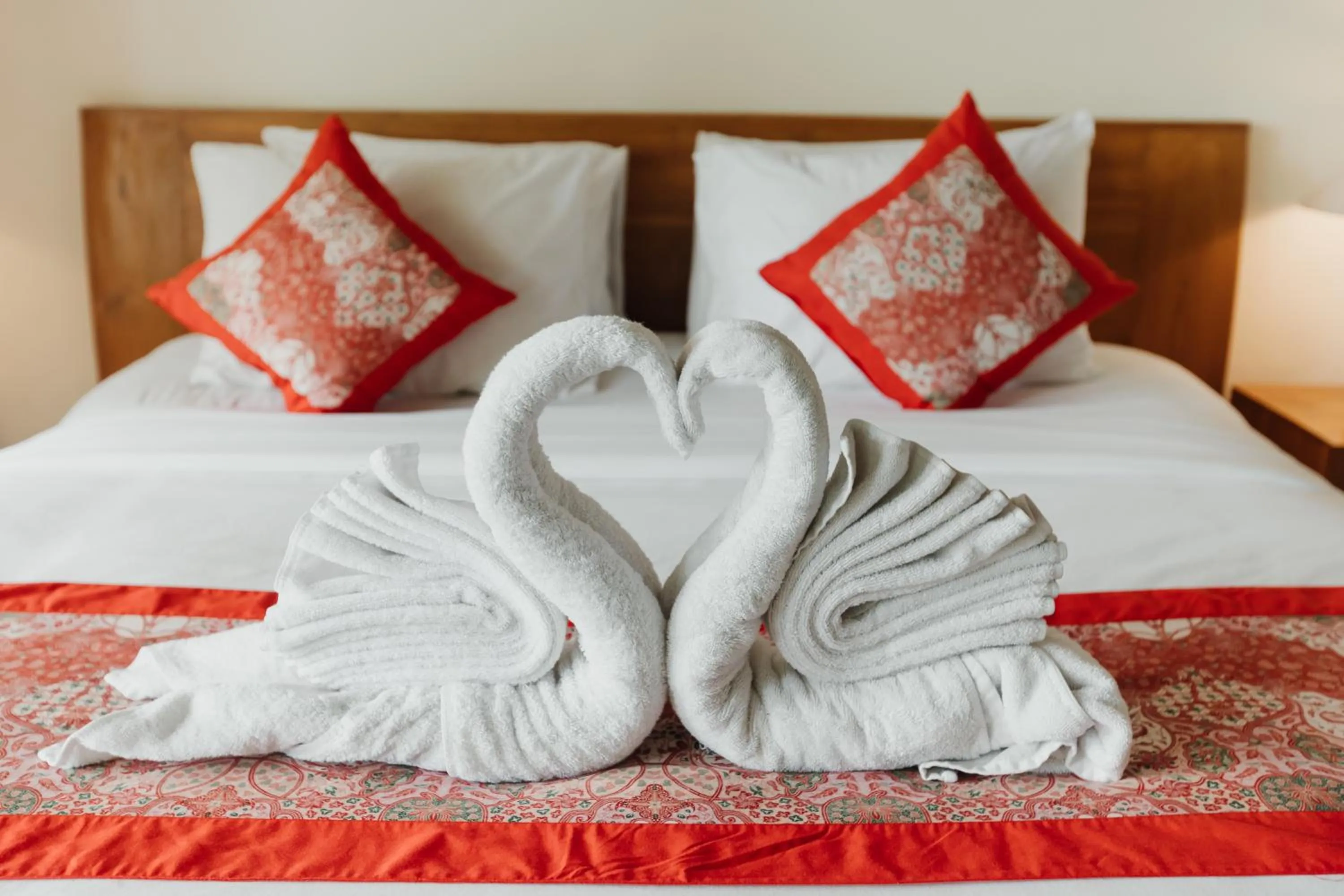 Bed in The Iyang Ubud