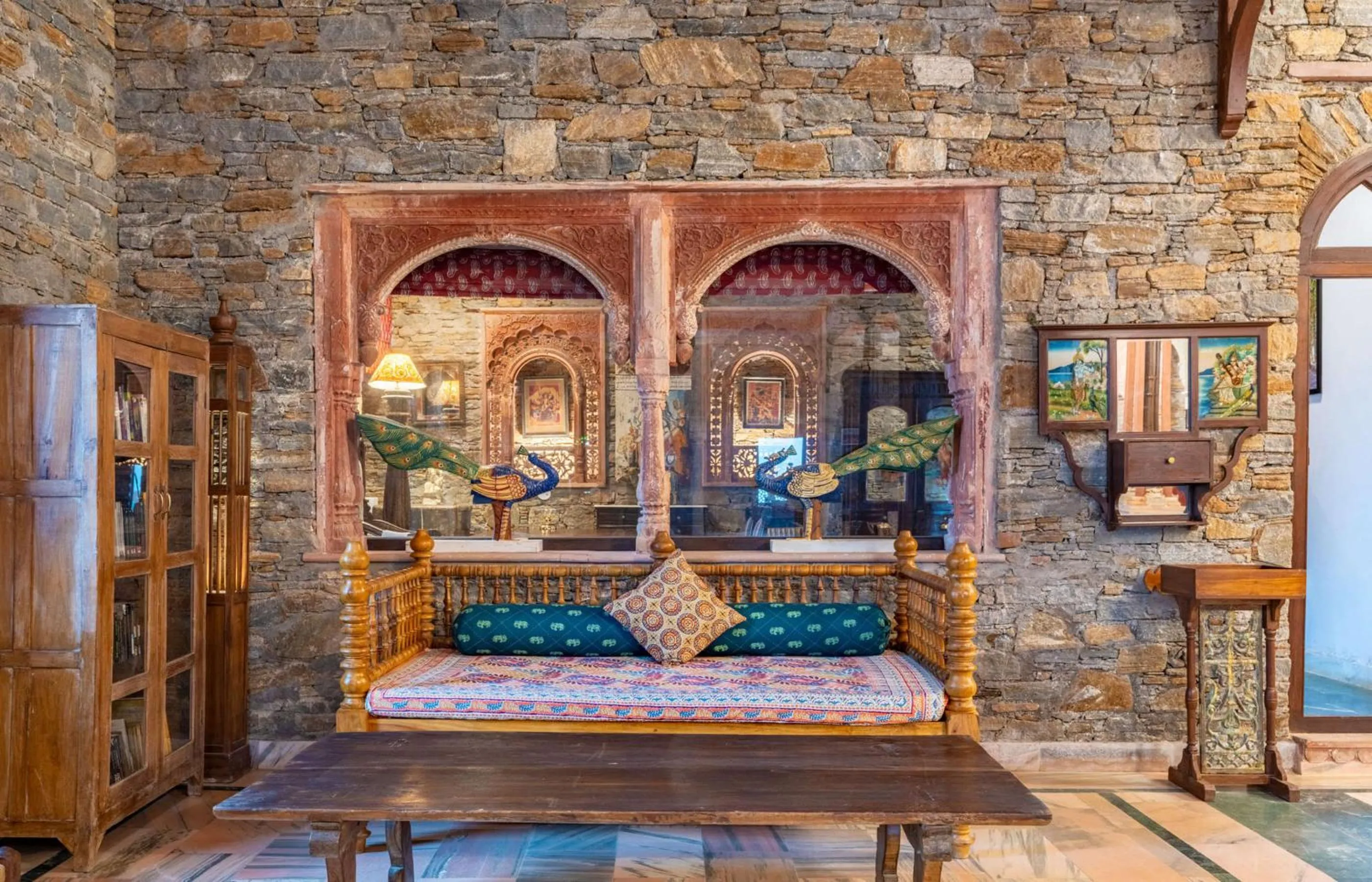 Seating area in Shrisiddhpuram