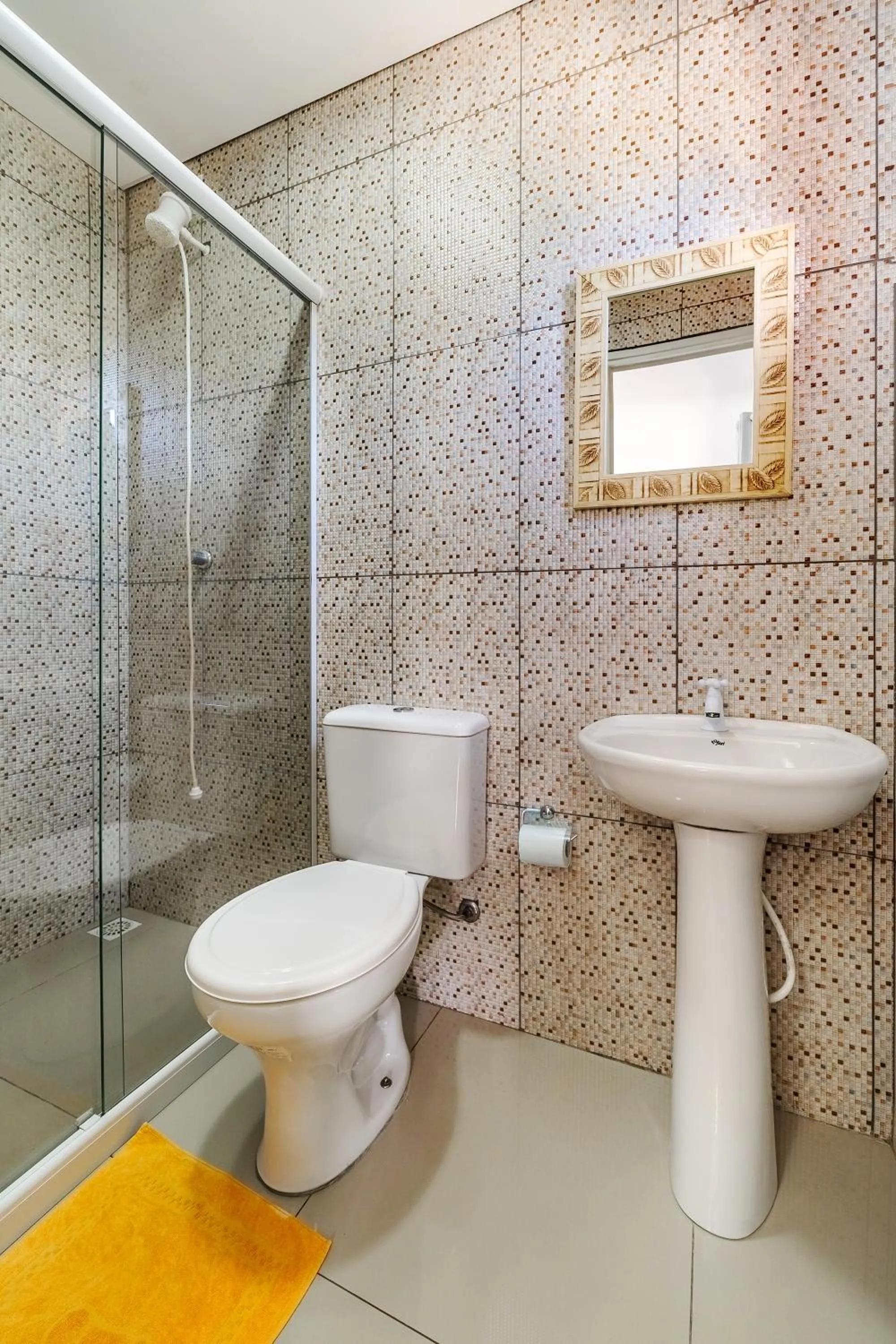 Bathroom in Pousada Container Eco Guarda