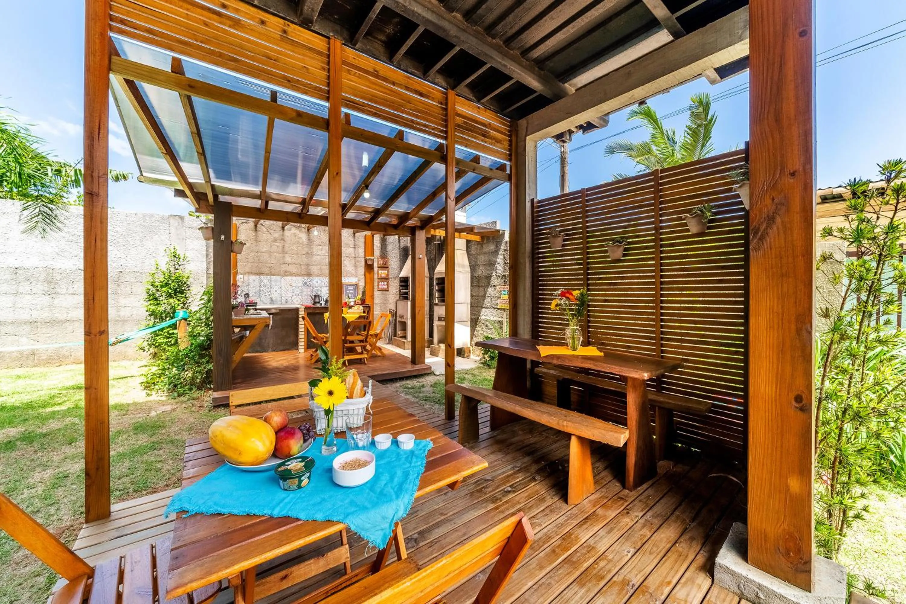 Garden in Pousada Container Eco Guarda