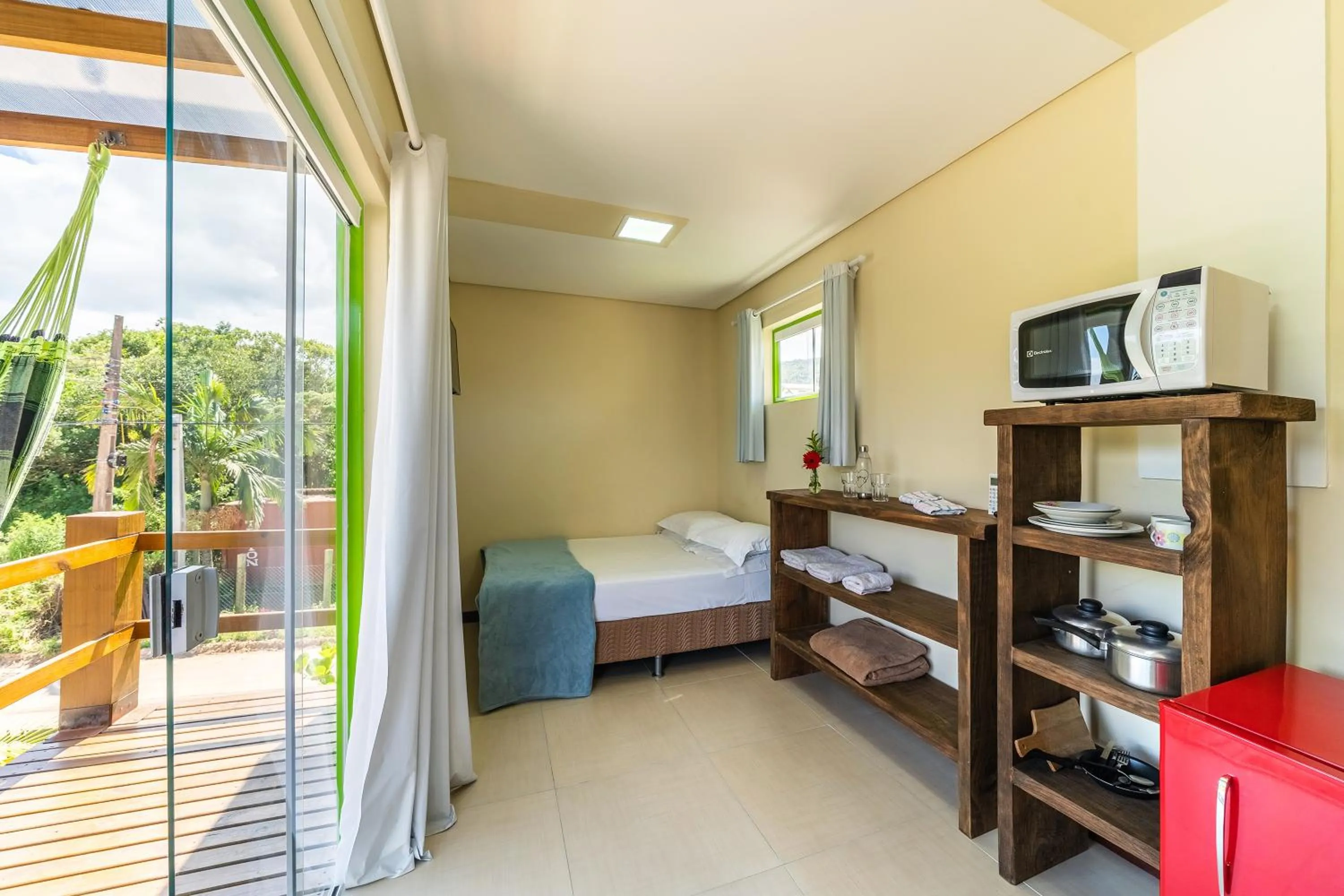 Bed in Pousada Container Eco Guarda