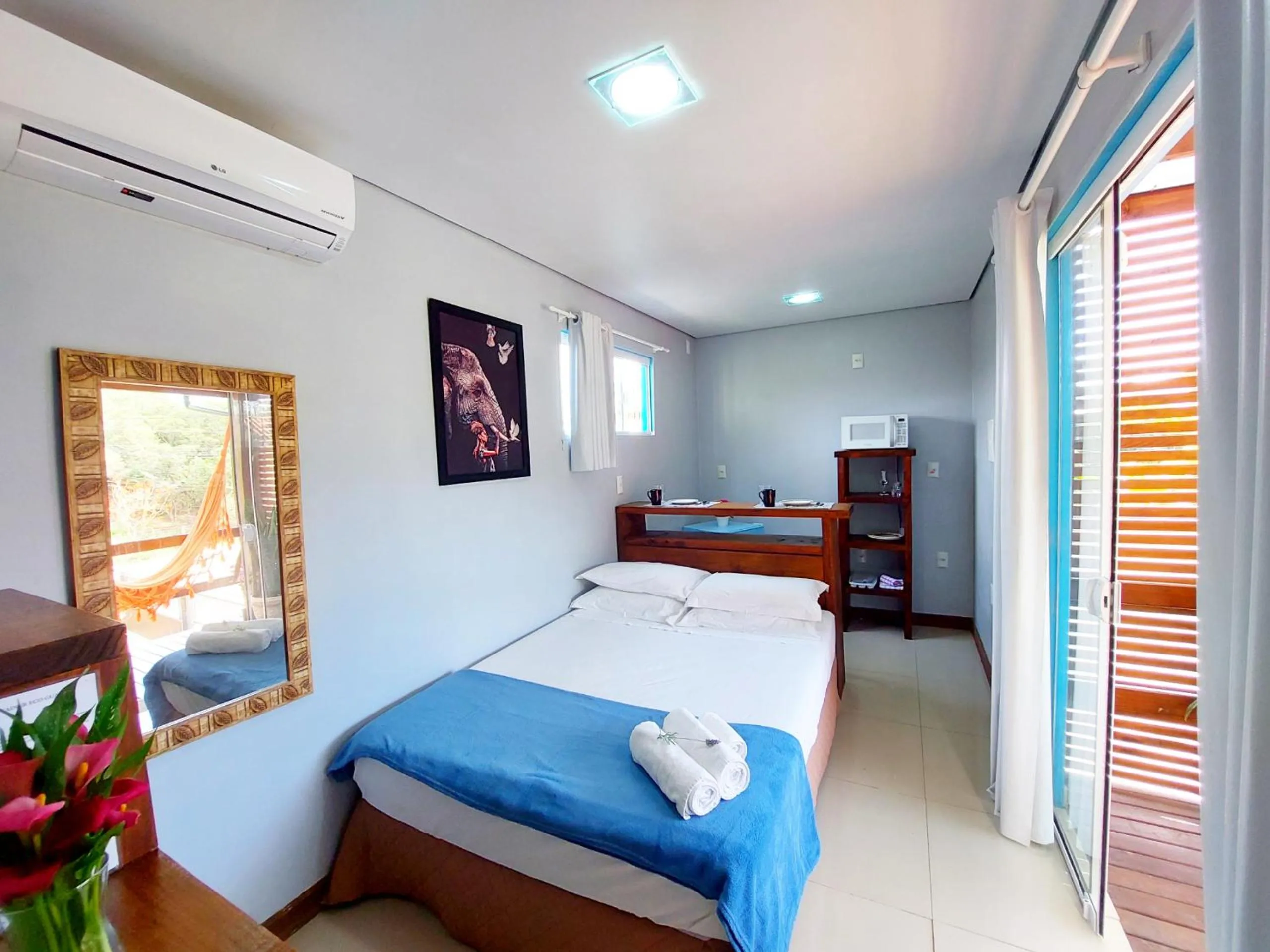 Bedroom, Bed in Pousada Container Eco Guarda