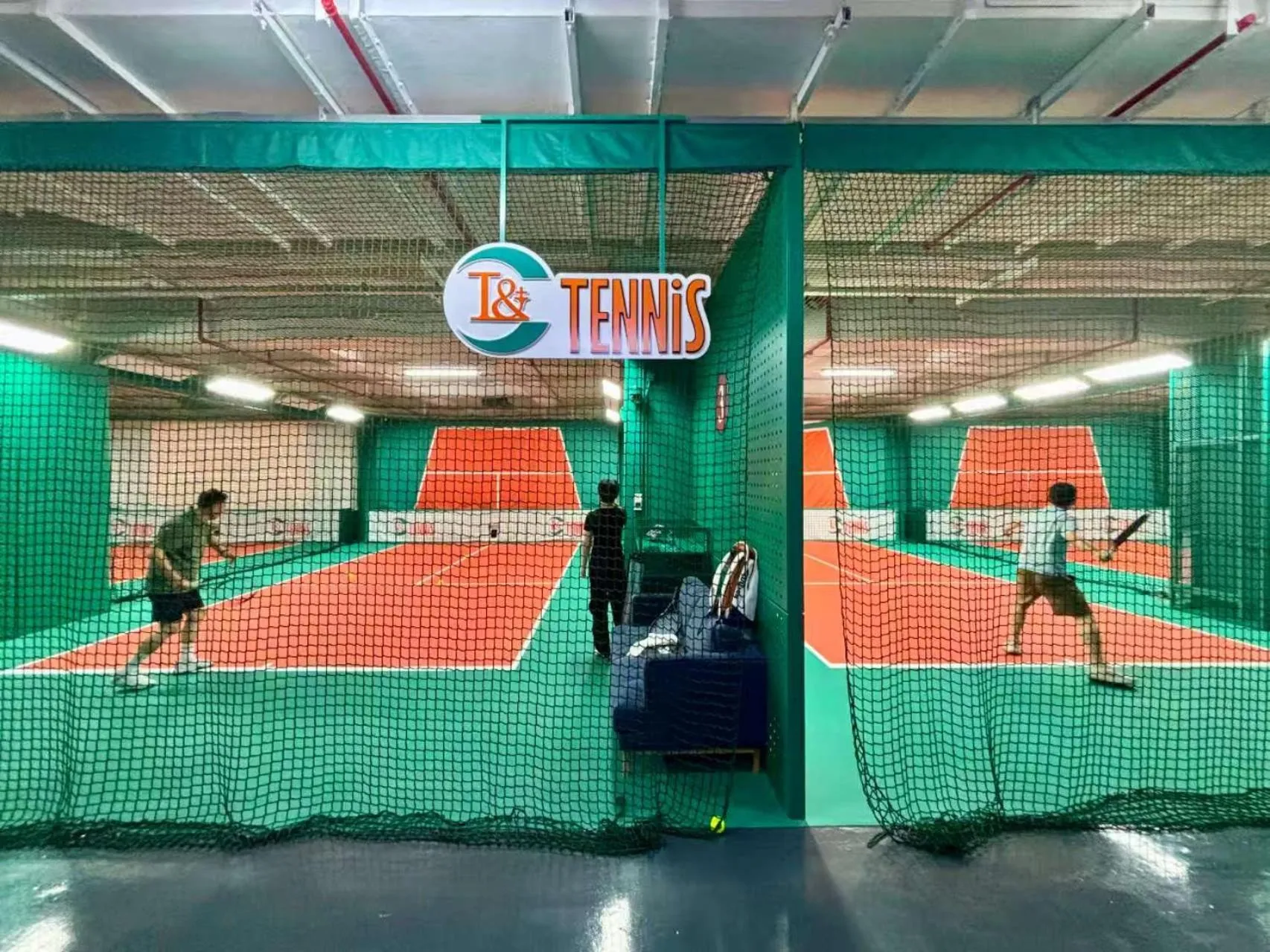 Tennis court in Shanghai T Plus Hotel Residence