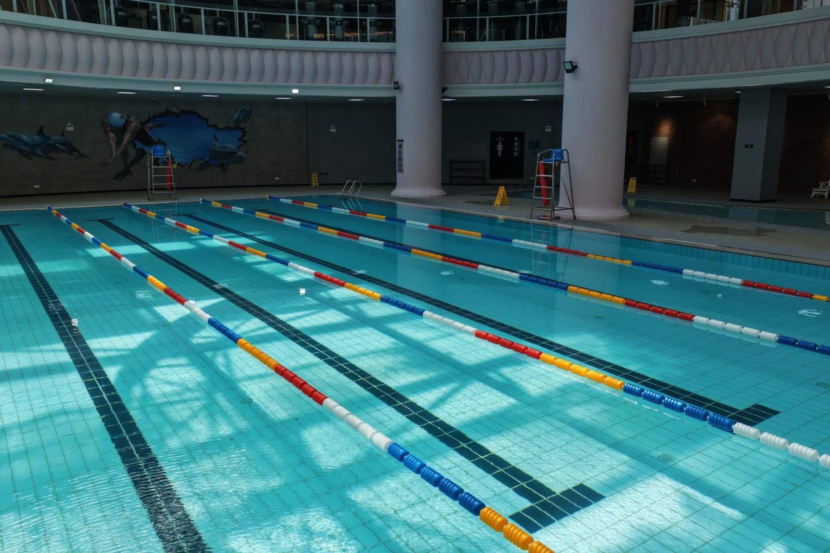 Swimming pool in Shanghai T Plus Hotel Residence