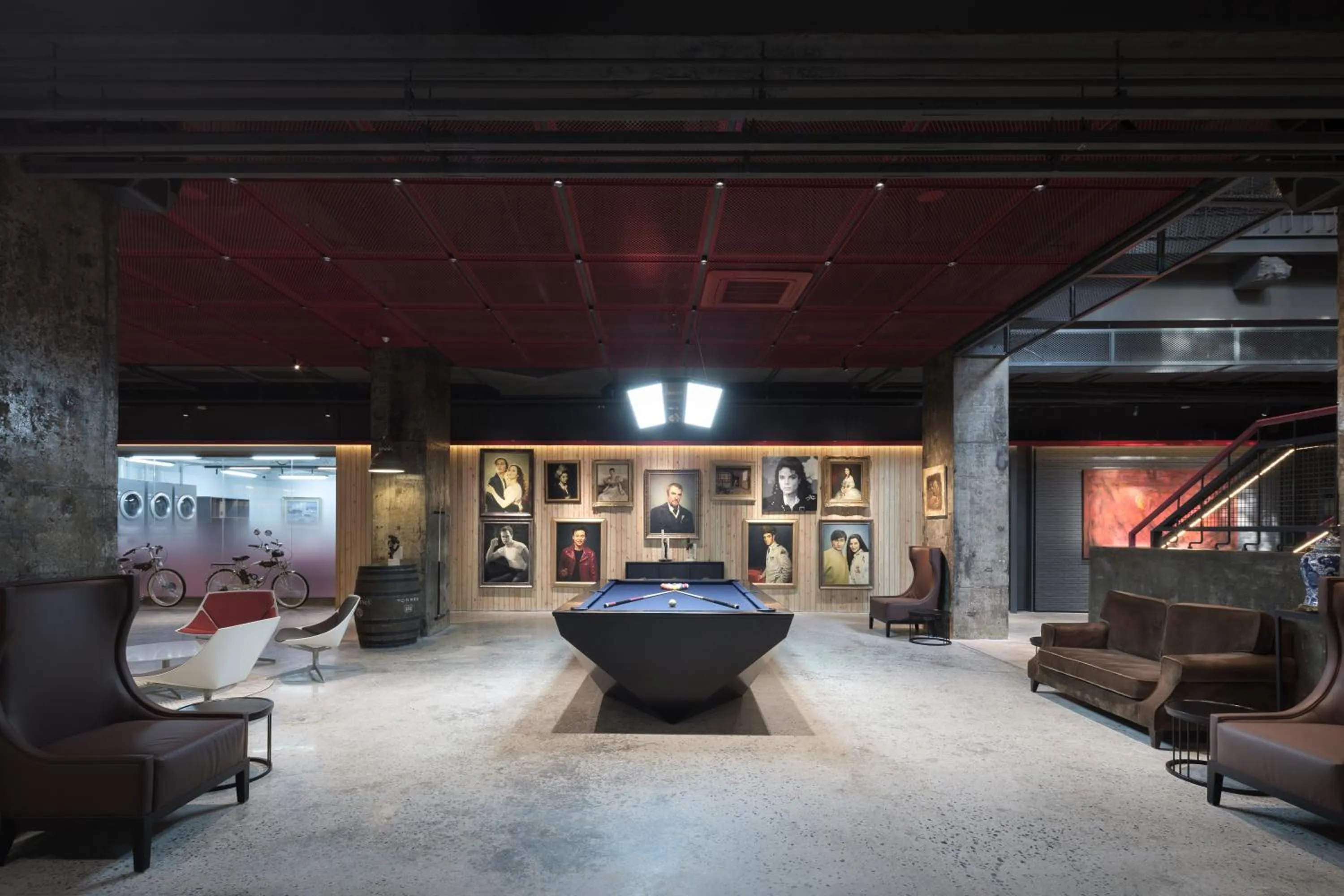 Billiard in Shanghai T Plus Hotel Residence