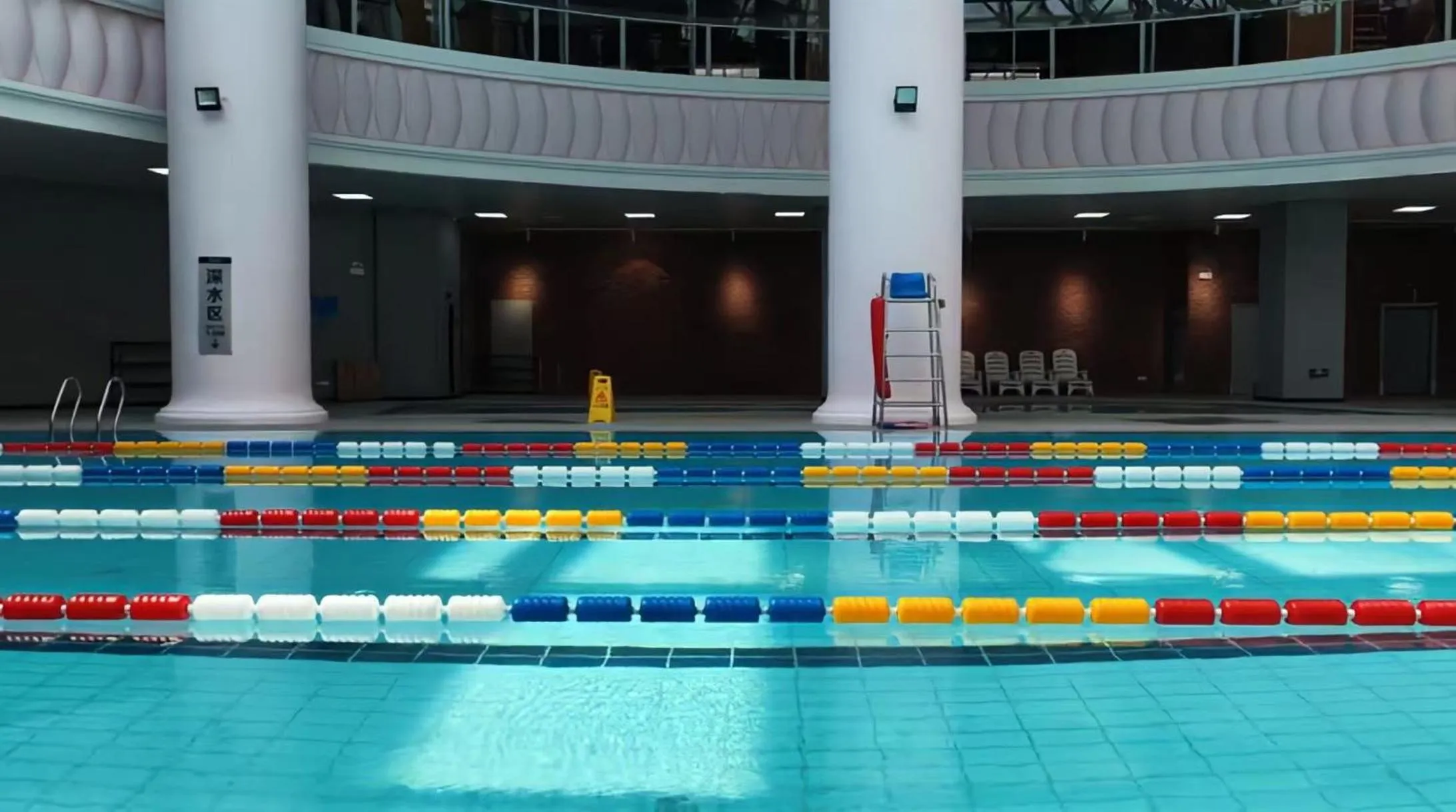 Swimming pool in Shanghai T Plus Hotel Residence