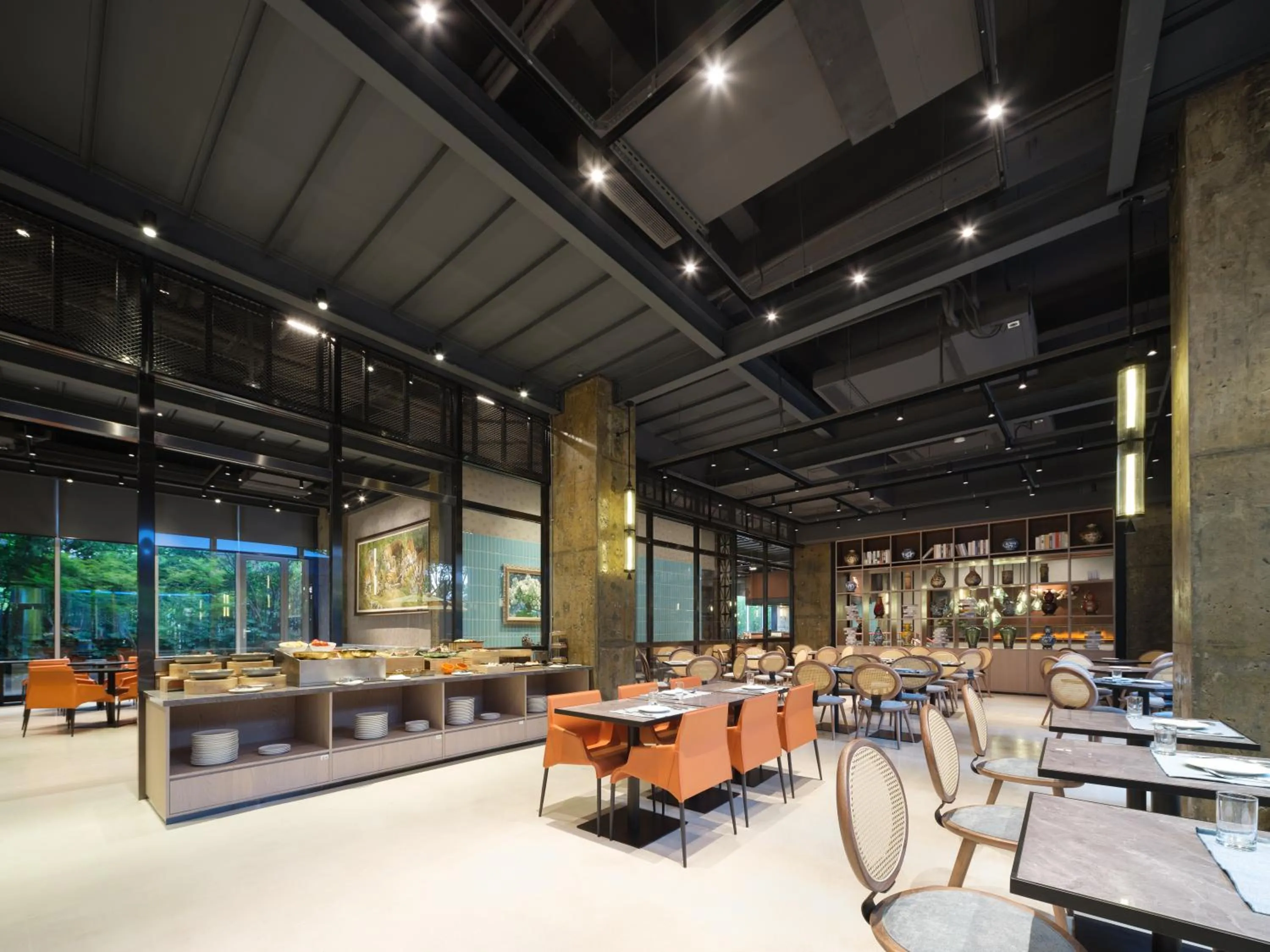 Restaurant/places to eat in Shanghai T Plus Hotel Residence