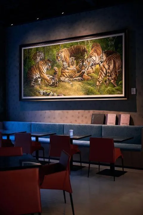 Seating area in Shanghai T Plus Hotel Residence