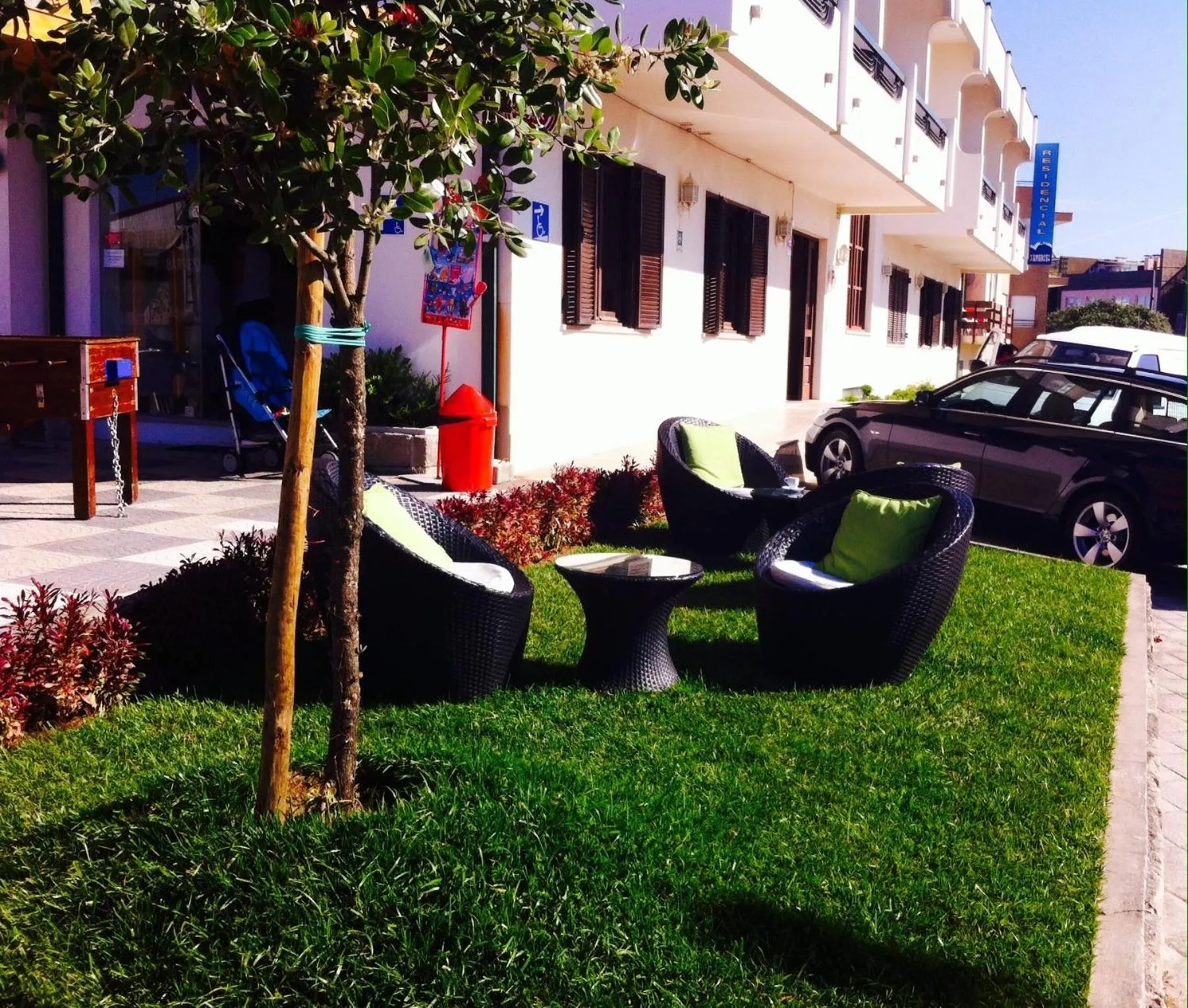 Facade/entrance in Hotel Areias Claras