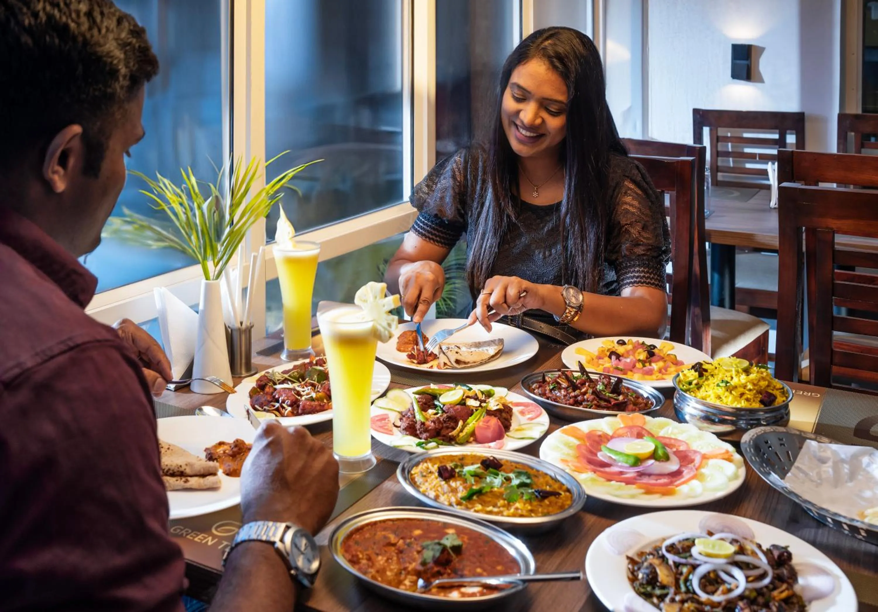 Food and drinks in Green Tea Hotels