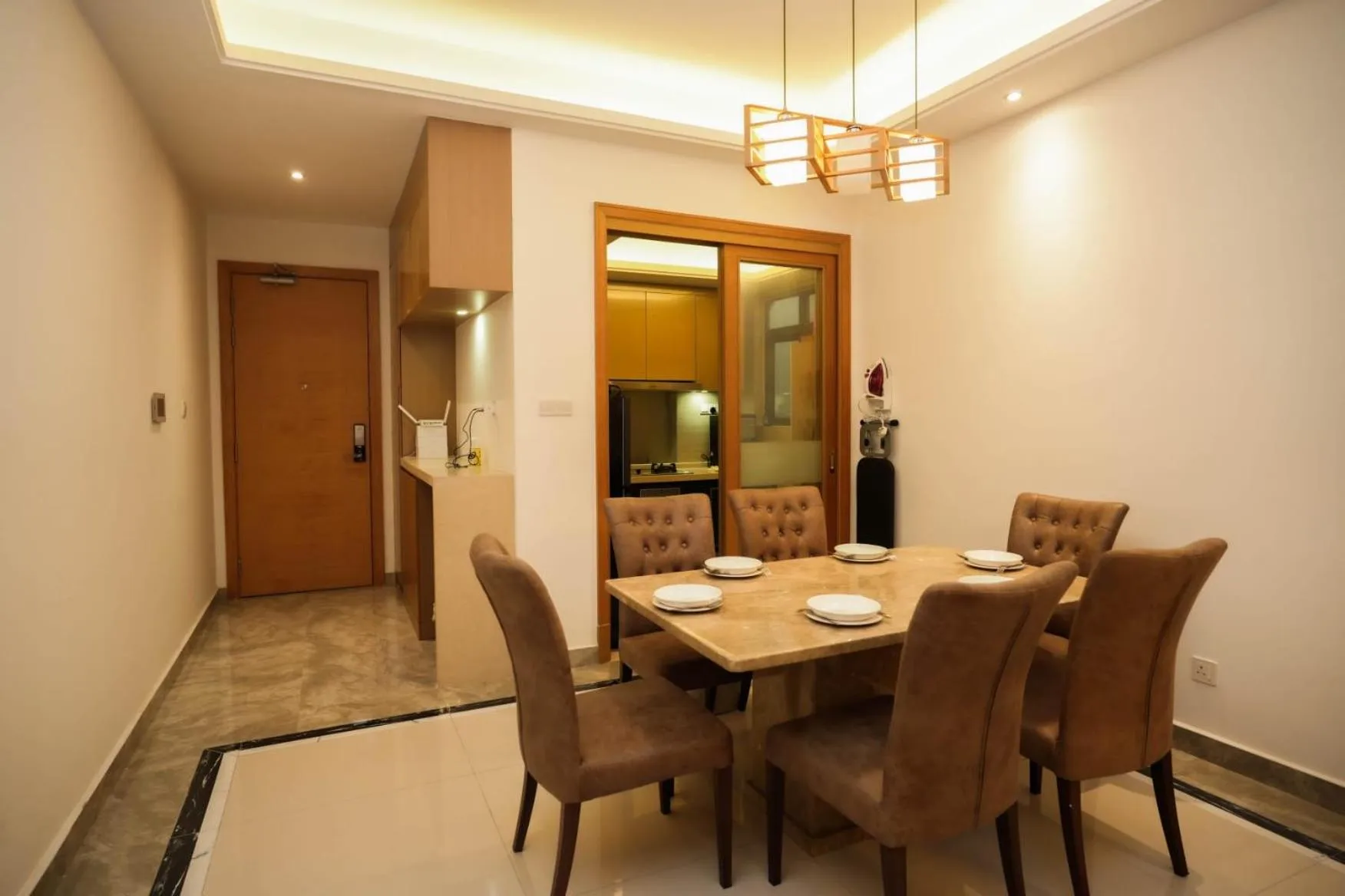 Living room in R&F Princess Cove, U-Home