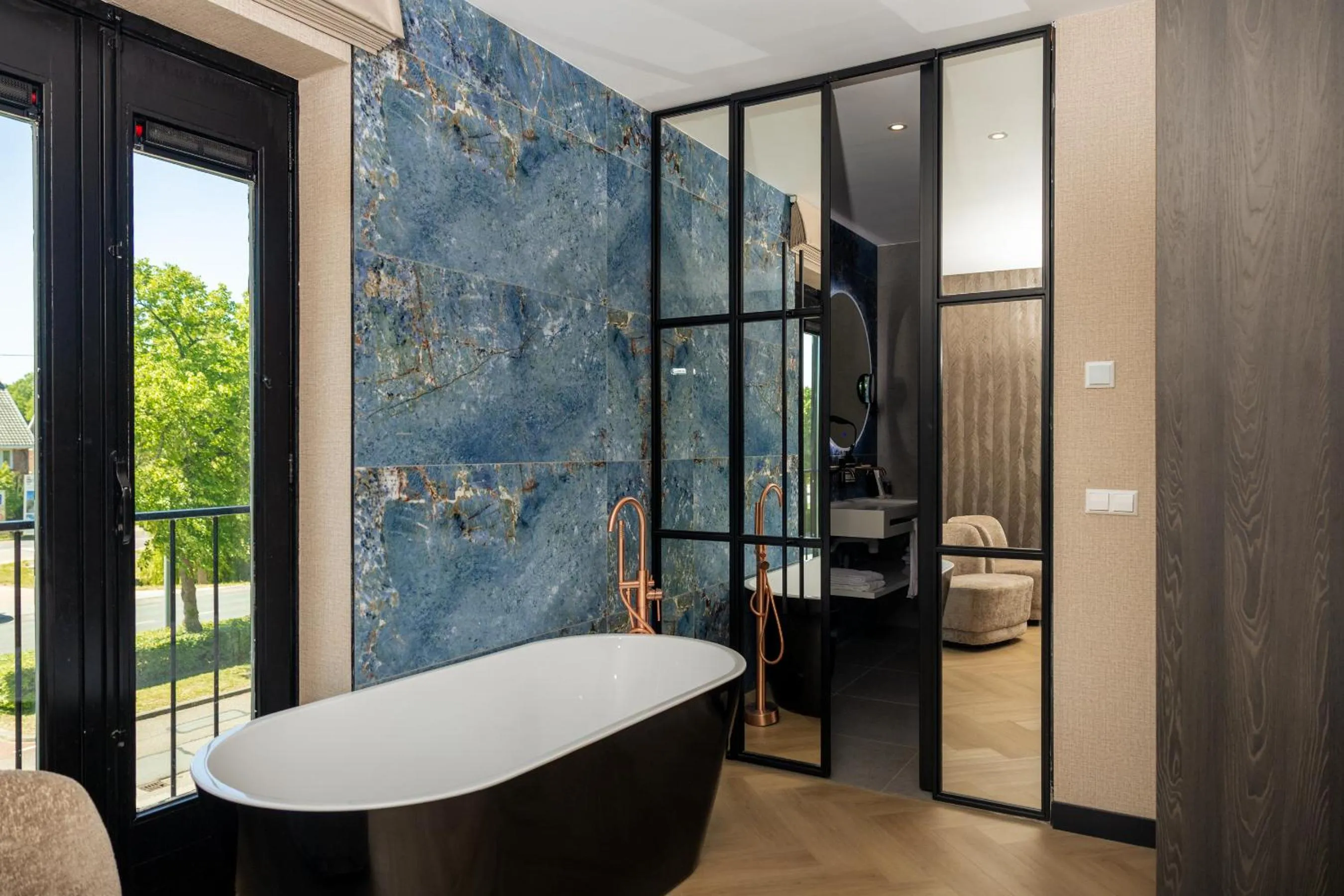 Bed in Hotel Twenty-Three Amsterdam Airport