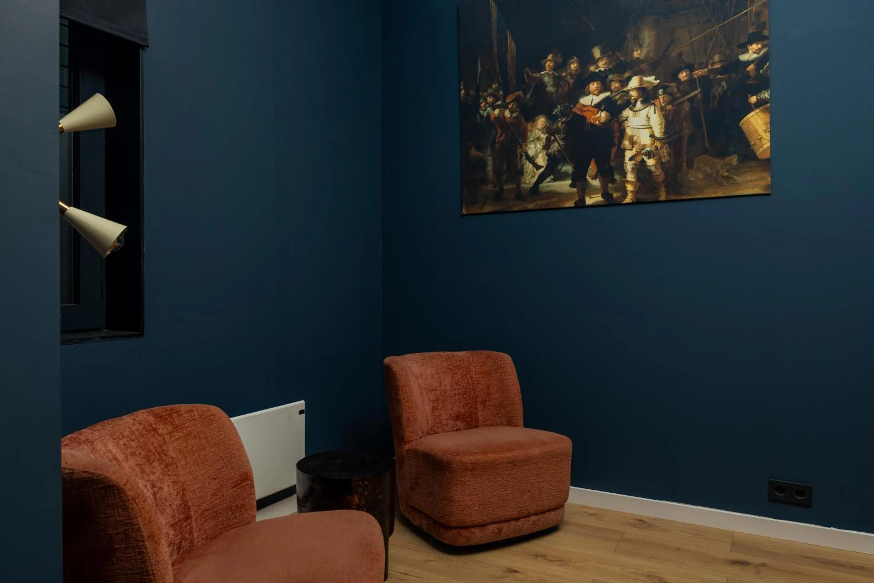 Seating area in Hotel Twenty-Three Amsterdam Airport