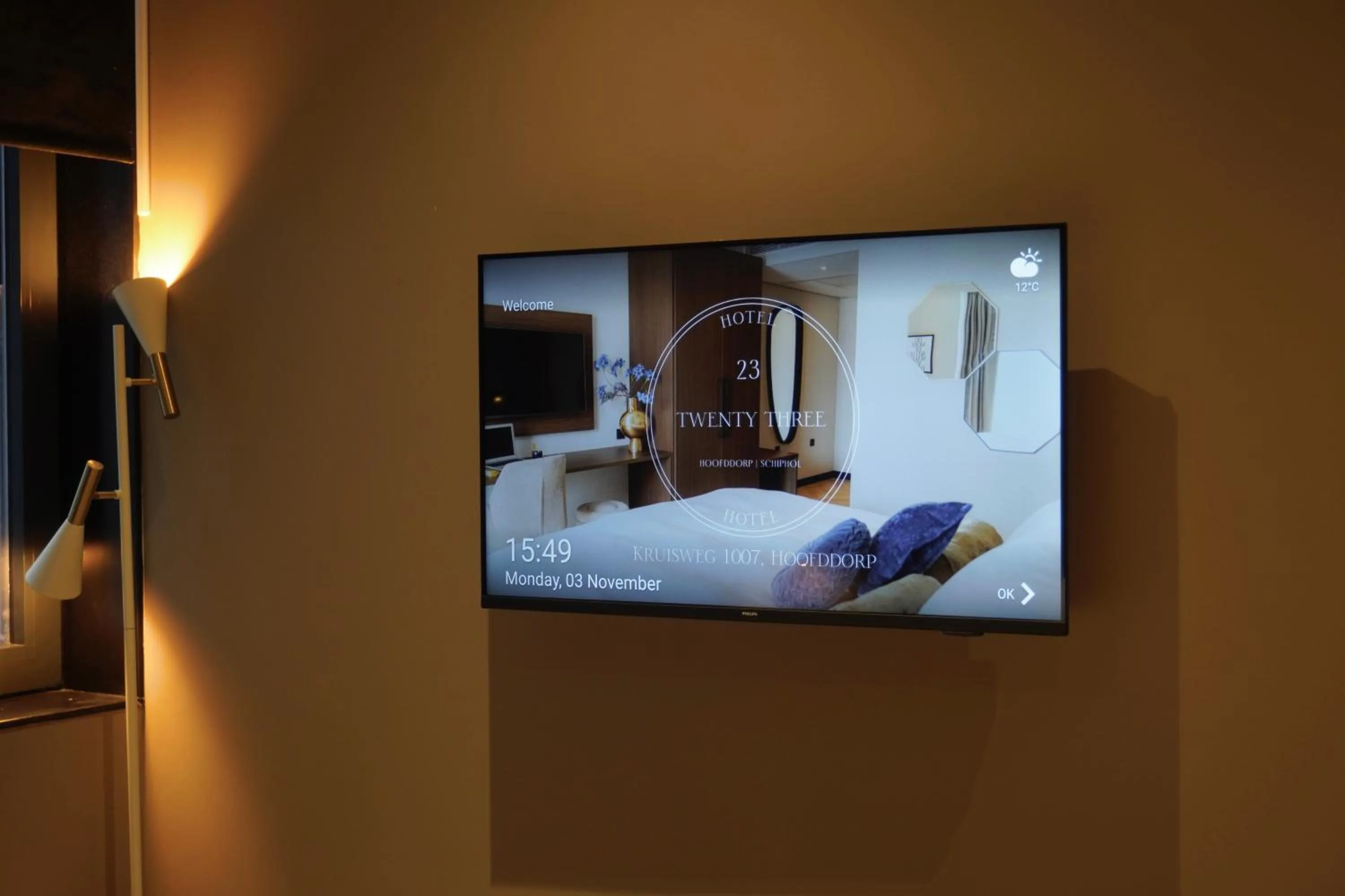 TV and multimedia in Hotel Twenty-Three Amsterdam Airport
