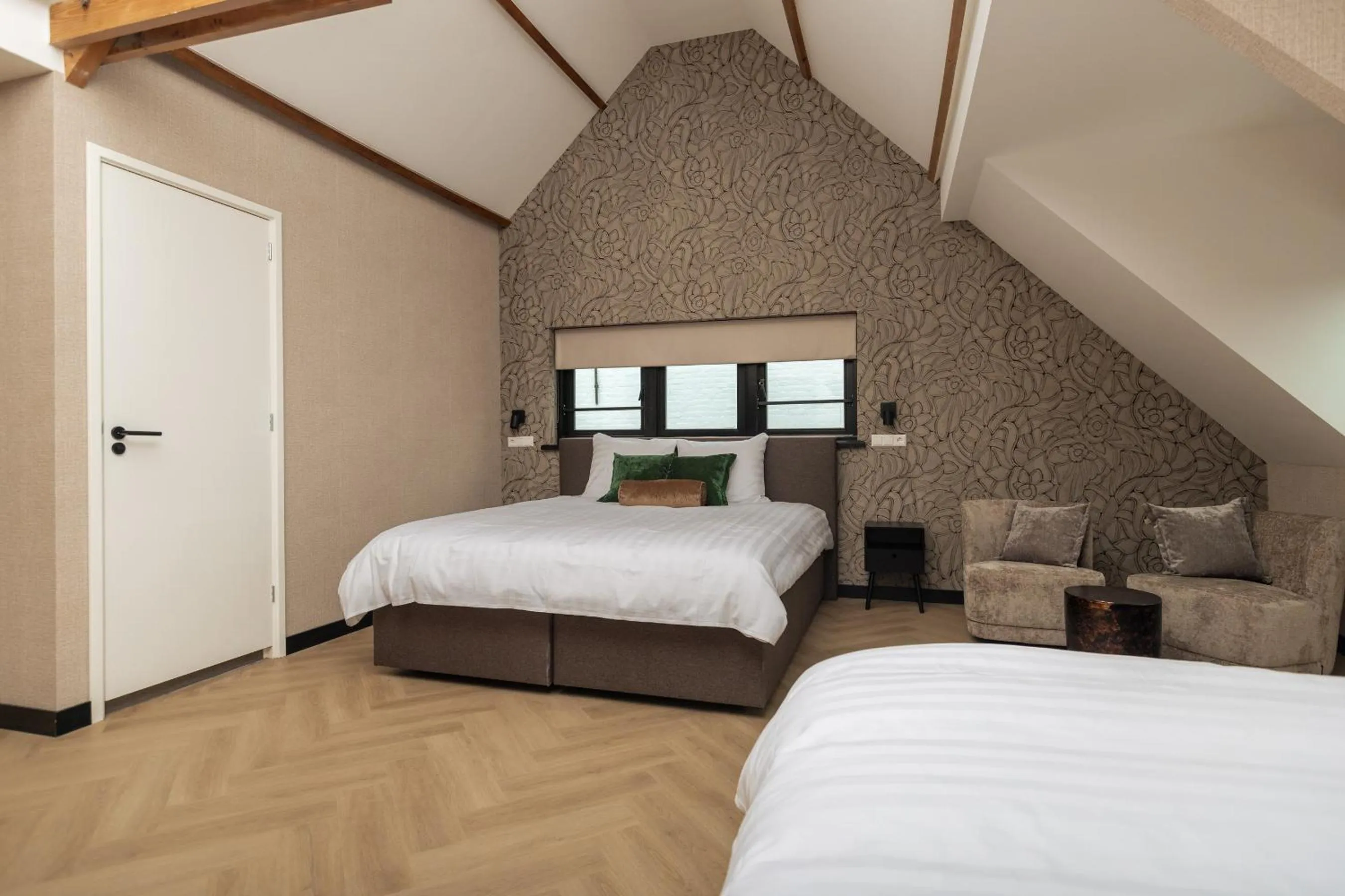 Bed in Hotel Twenty-Three Amsterdam Airport