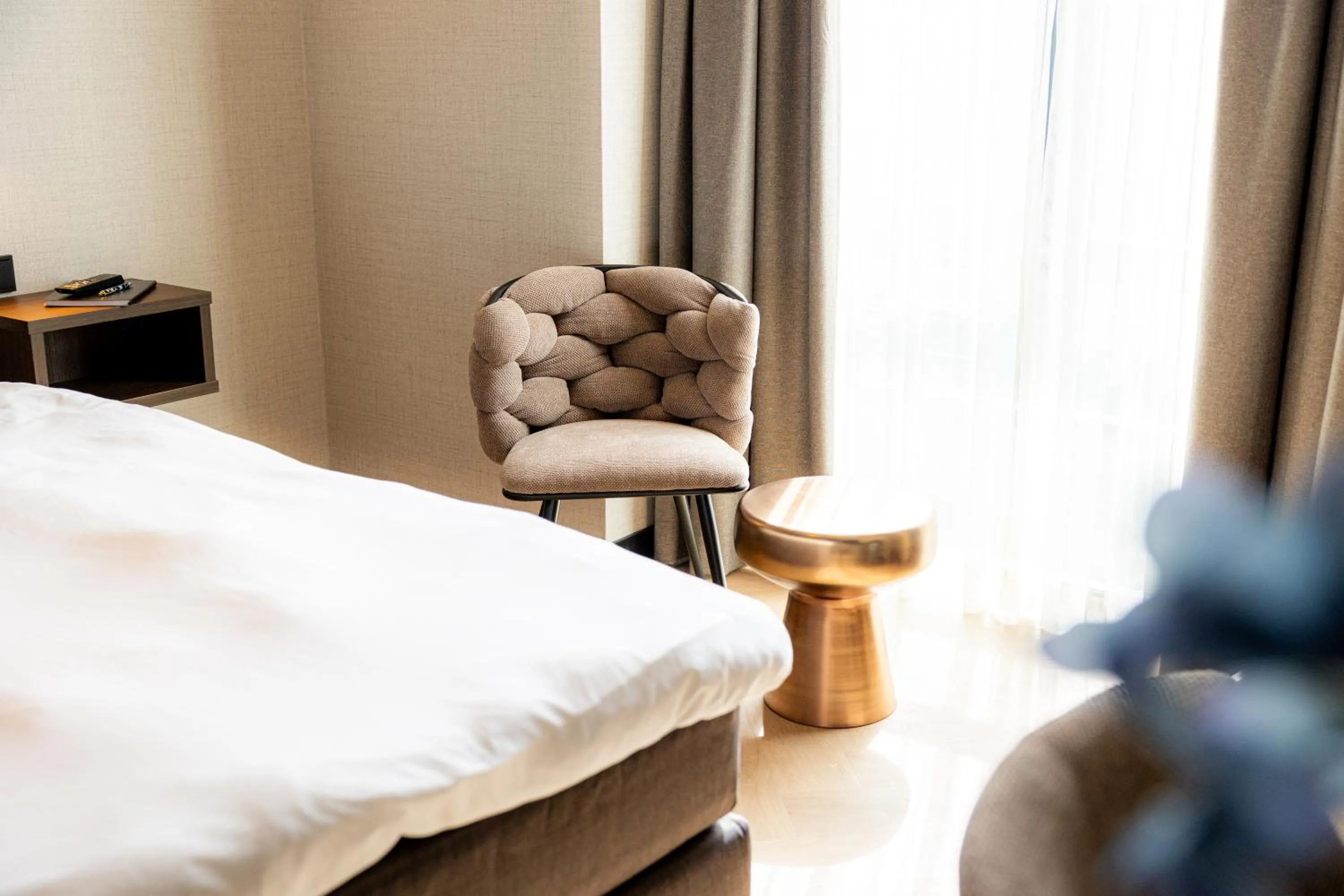 Bed in Hotel Twenty-Three Amsterdam Airport