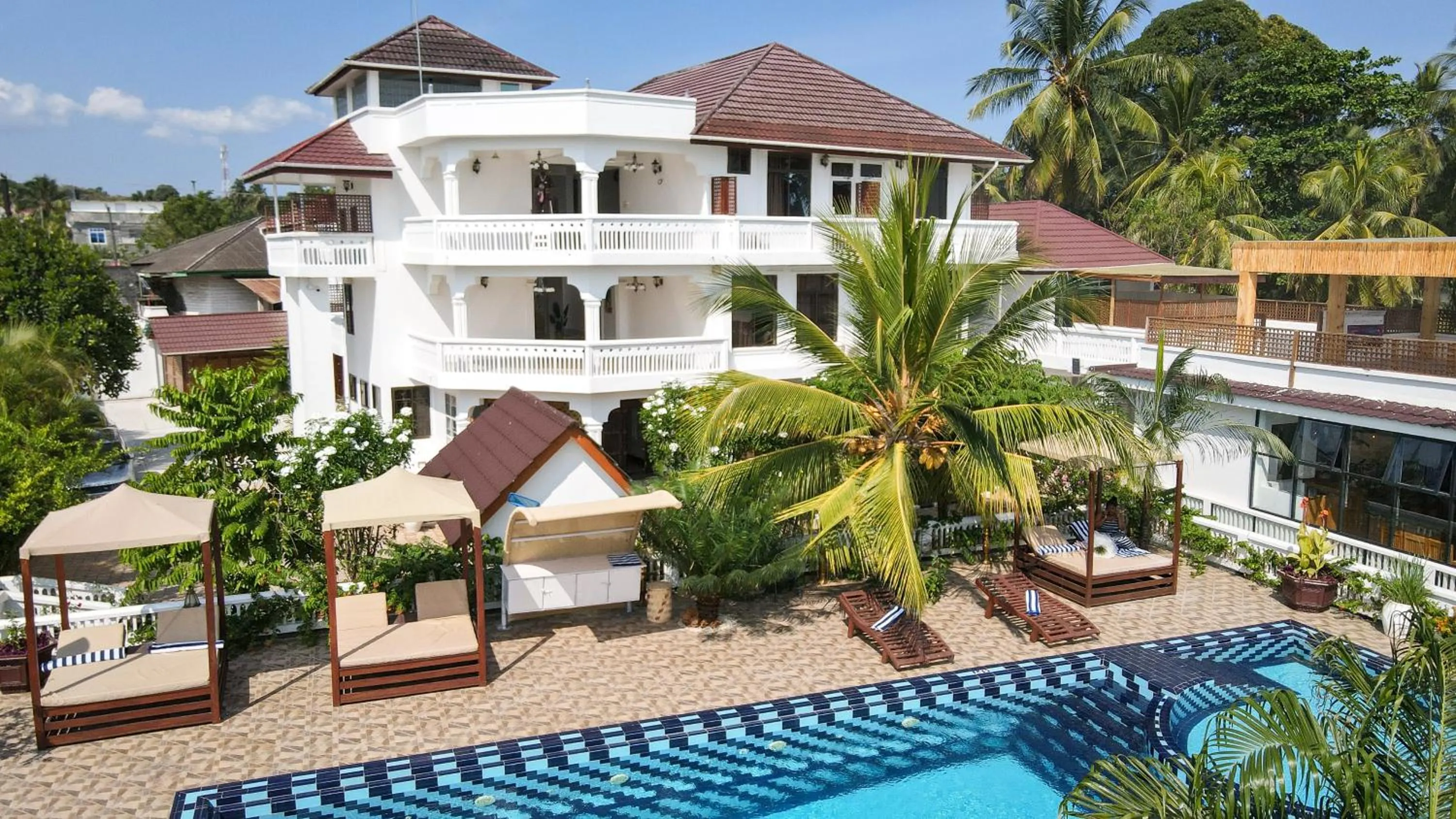 Property building in Zanzibar View Hotel
