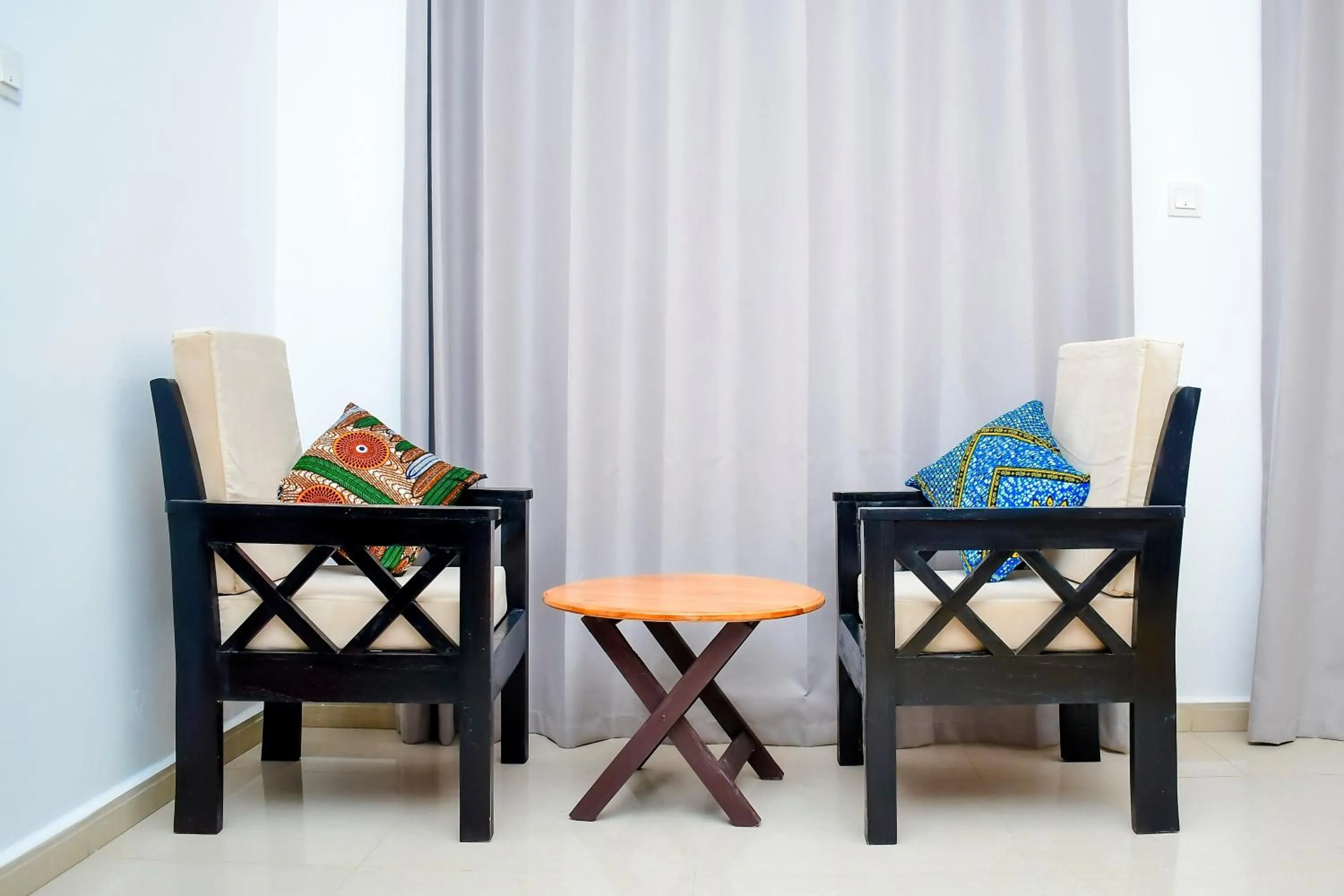Seating area in Zanzibar View Hotel