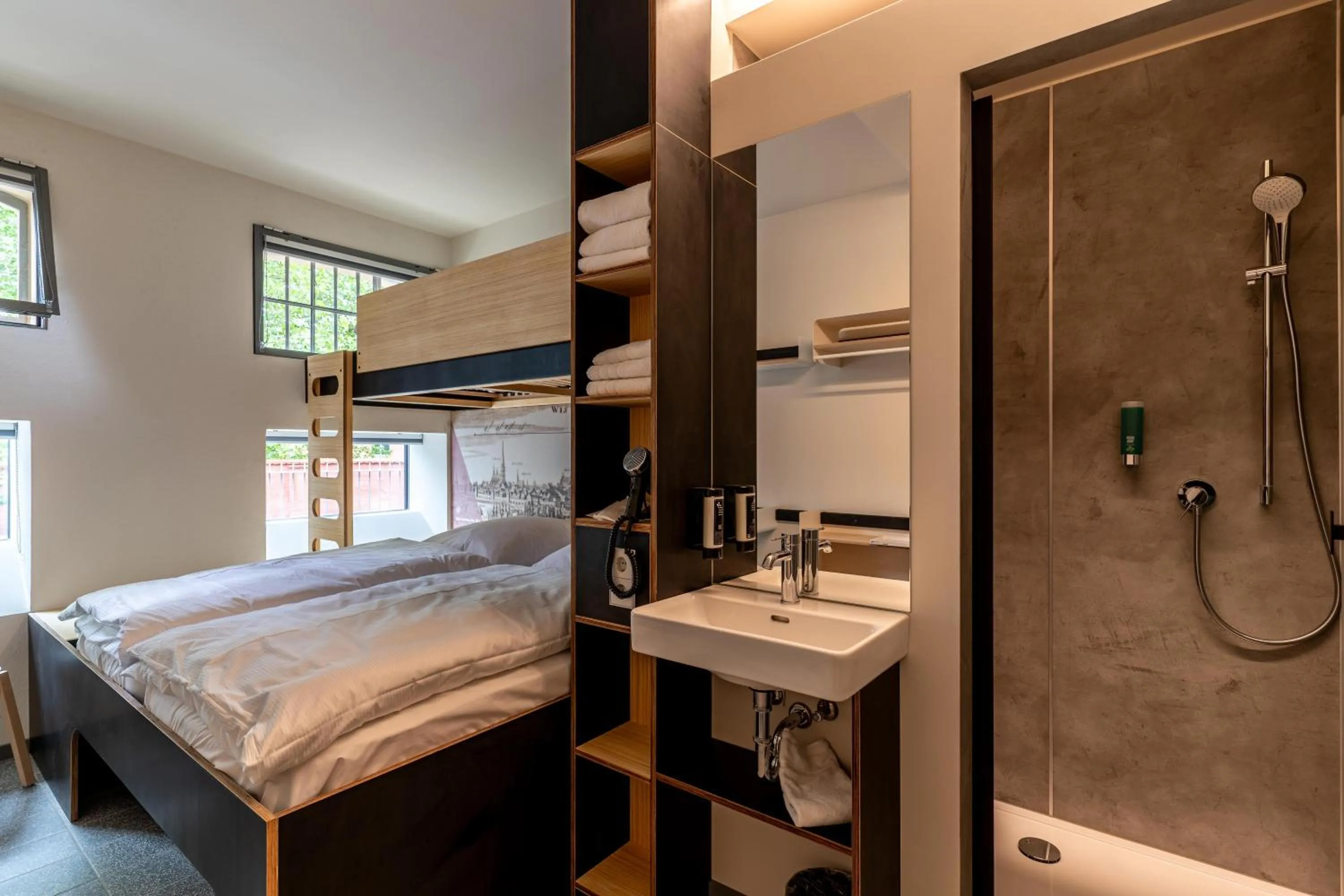 Photo of the whole room, Bed in Das Kittchen