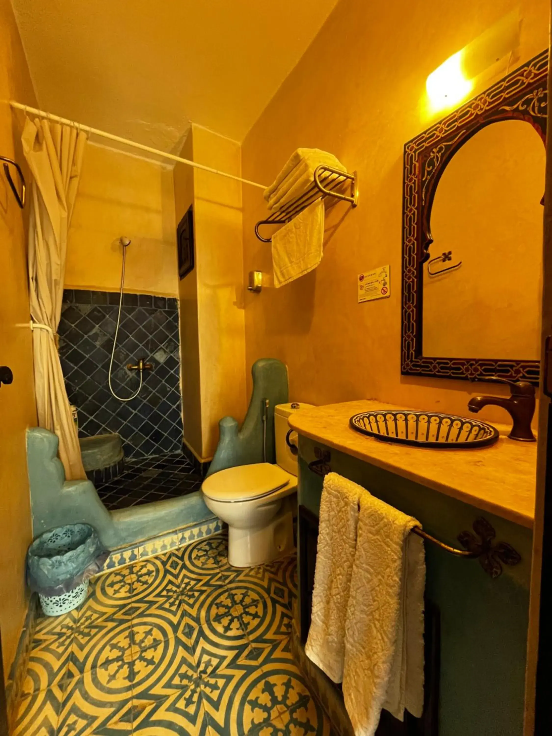 Double Room - single occupancy in Riad Tassili Chaouen Double Room - single occupancy in Riad Tassili Chaouen