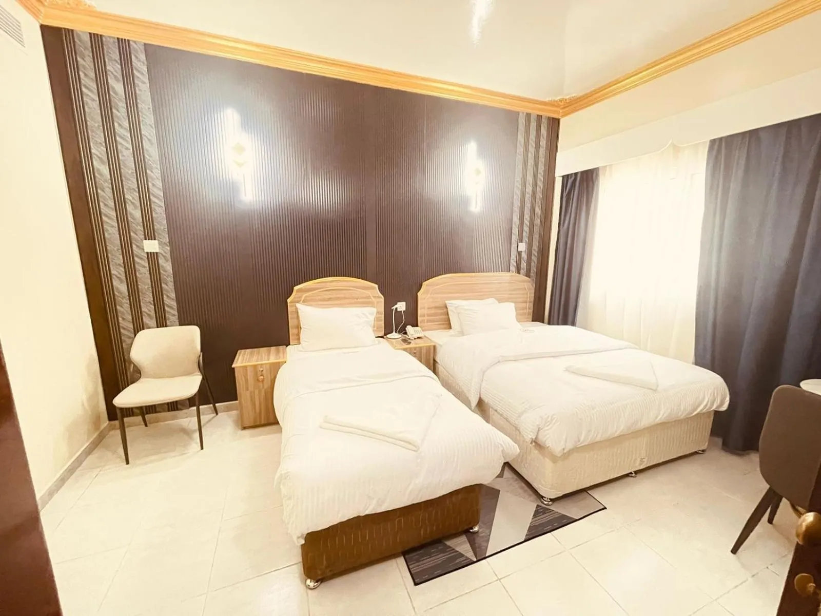 Bed in Galaxy Star Hotel