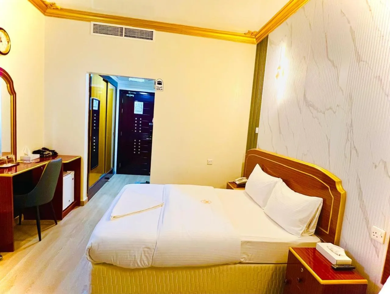 Bed in Galaxy Star Hotel