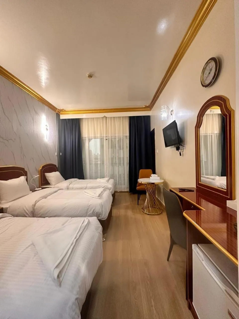 Bed in Galaxy Star Hotel