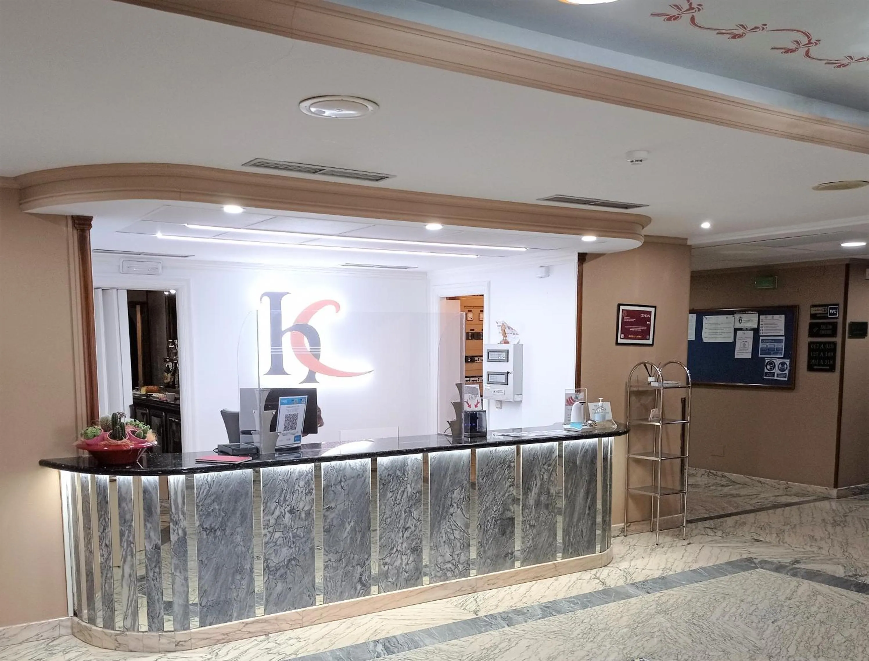 Lobby or reception in Hotel Castro