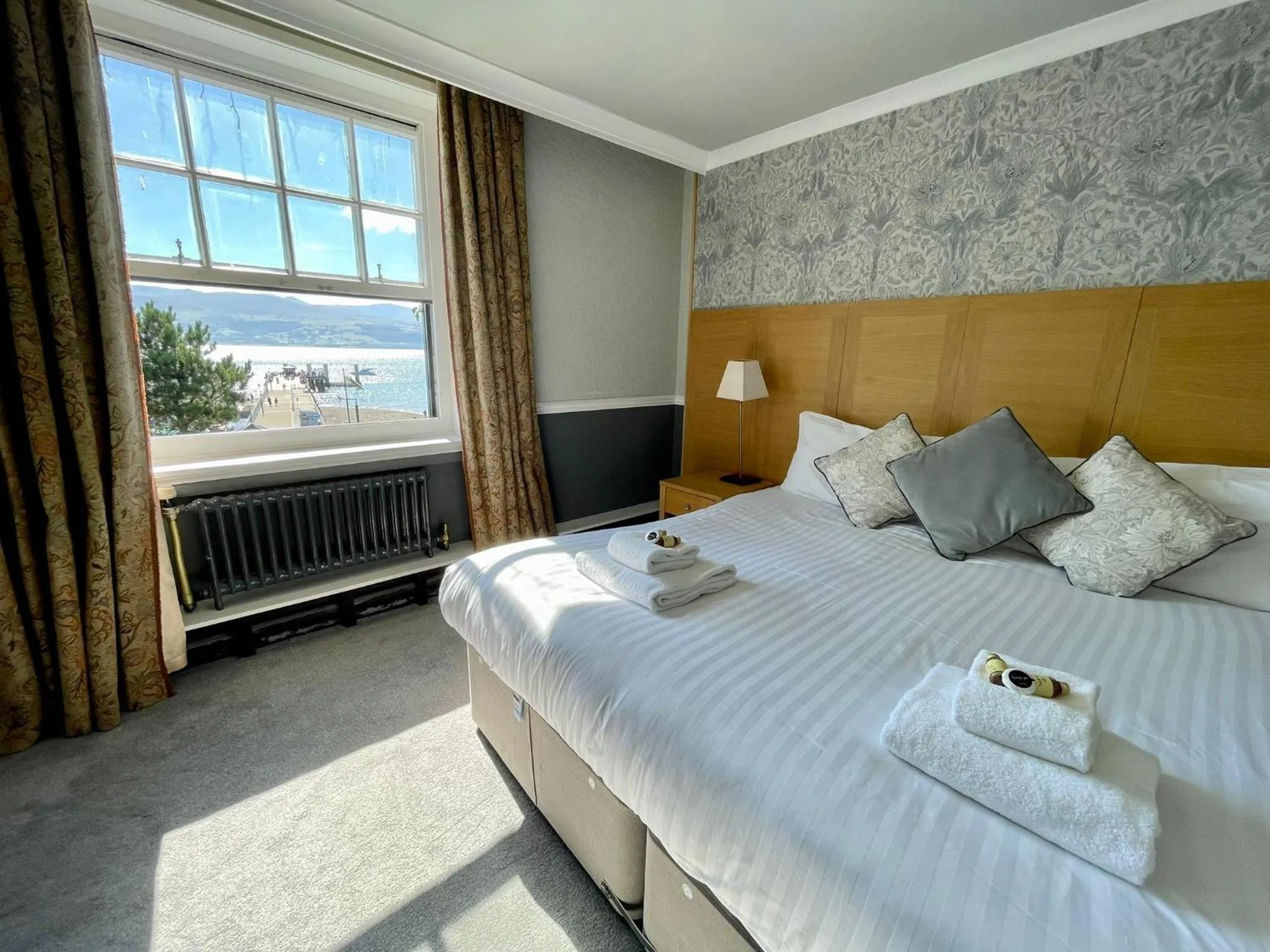 Bed in The Bulkeley Hotel