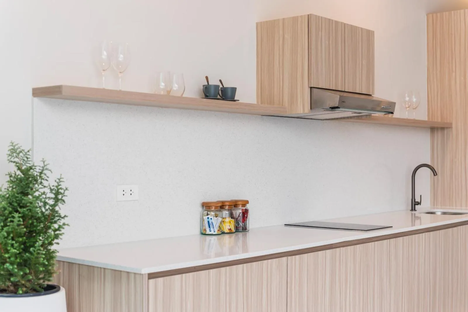 kitchen in Replay Pool Villa